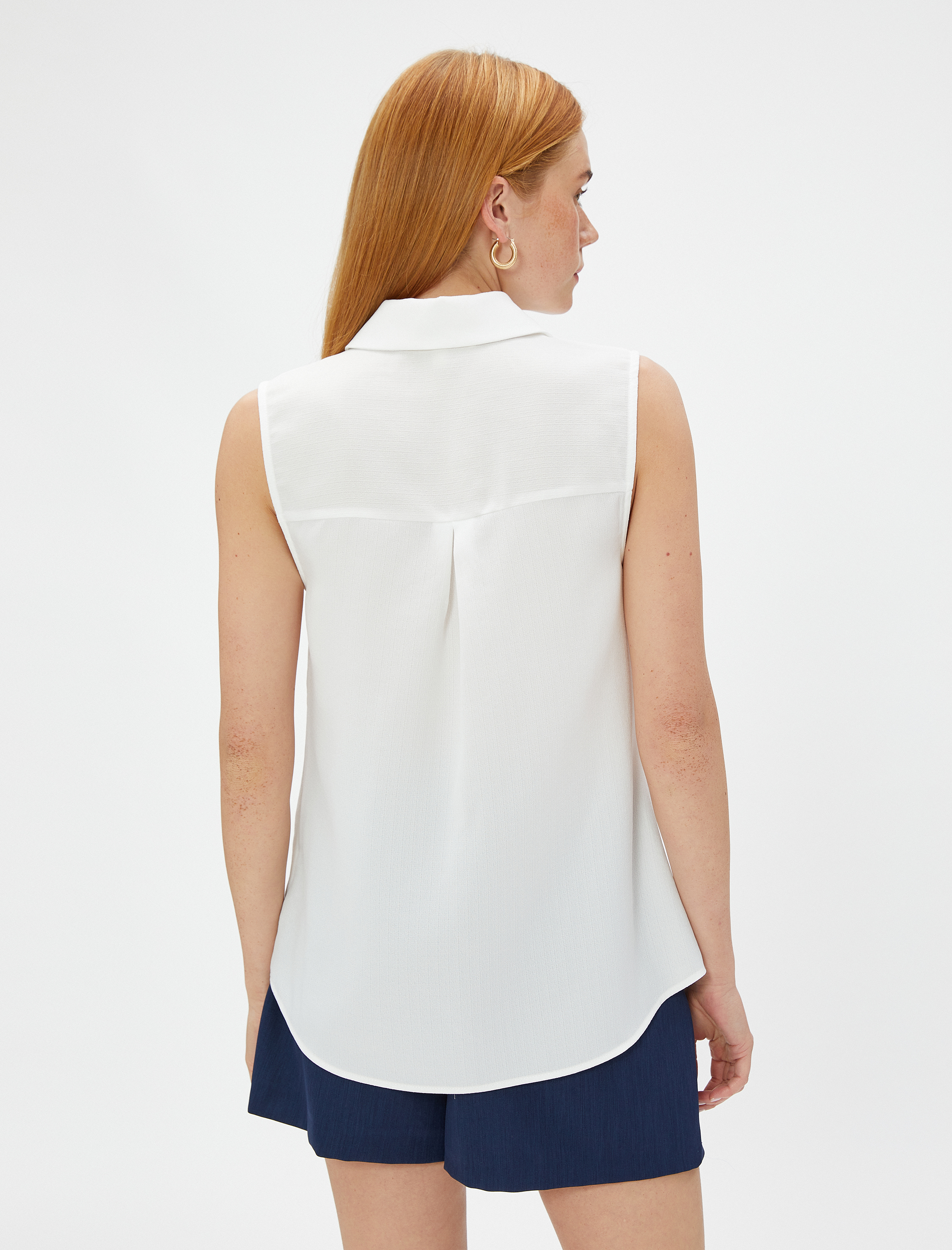   Kolsuz Basic Gömlek Düğmeli