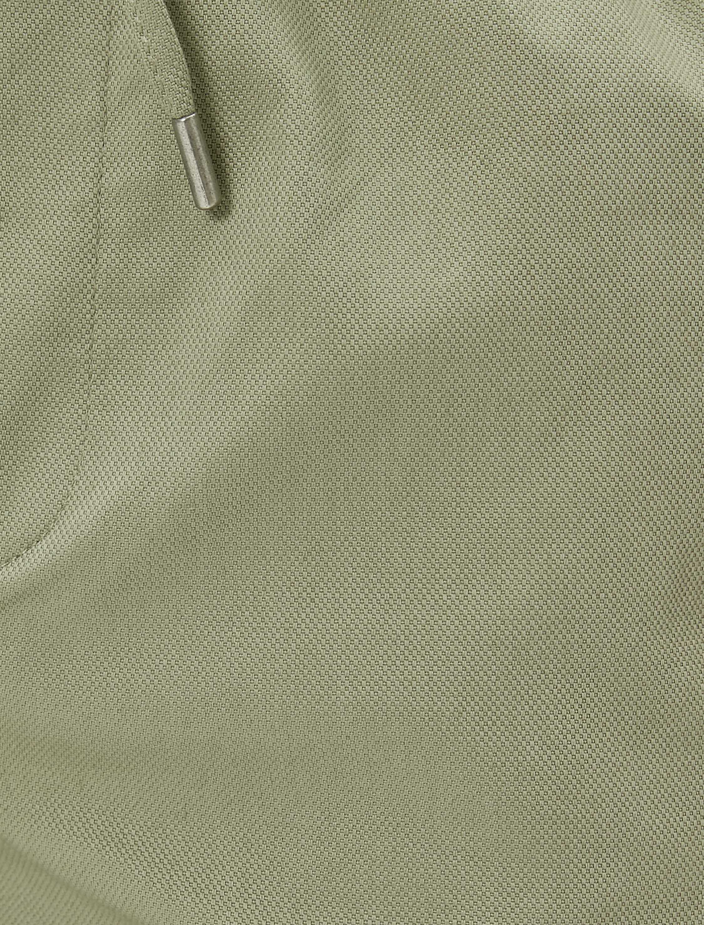   Basic Dokuma Şort Katlı Paça Beli Bağcıklı Cepli