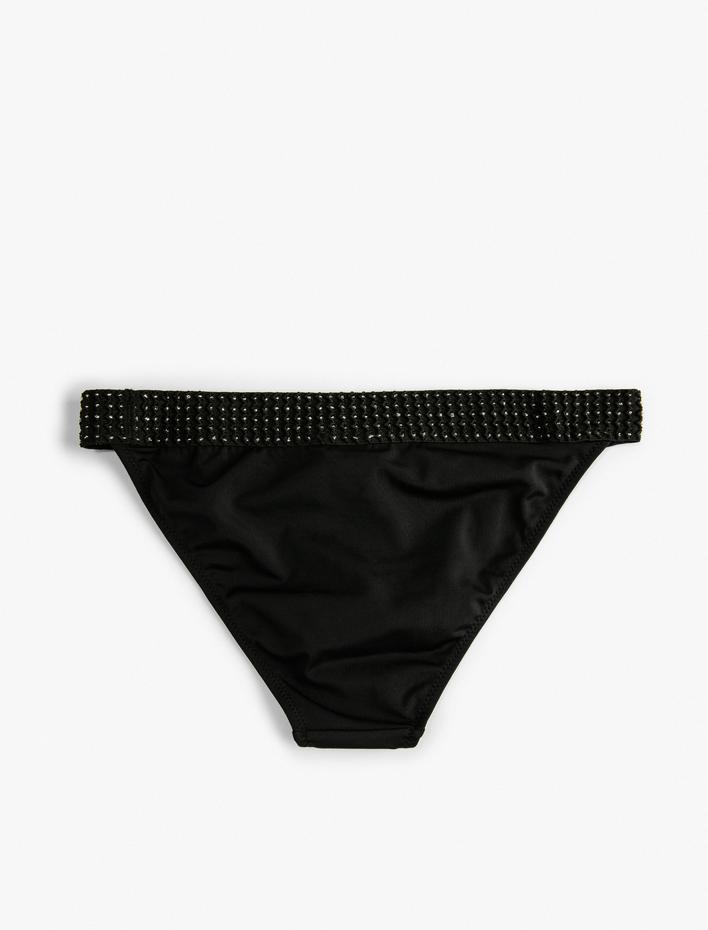  Bikini Altı Nakışlı Normal Bel Mat Kumaş