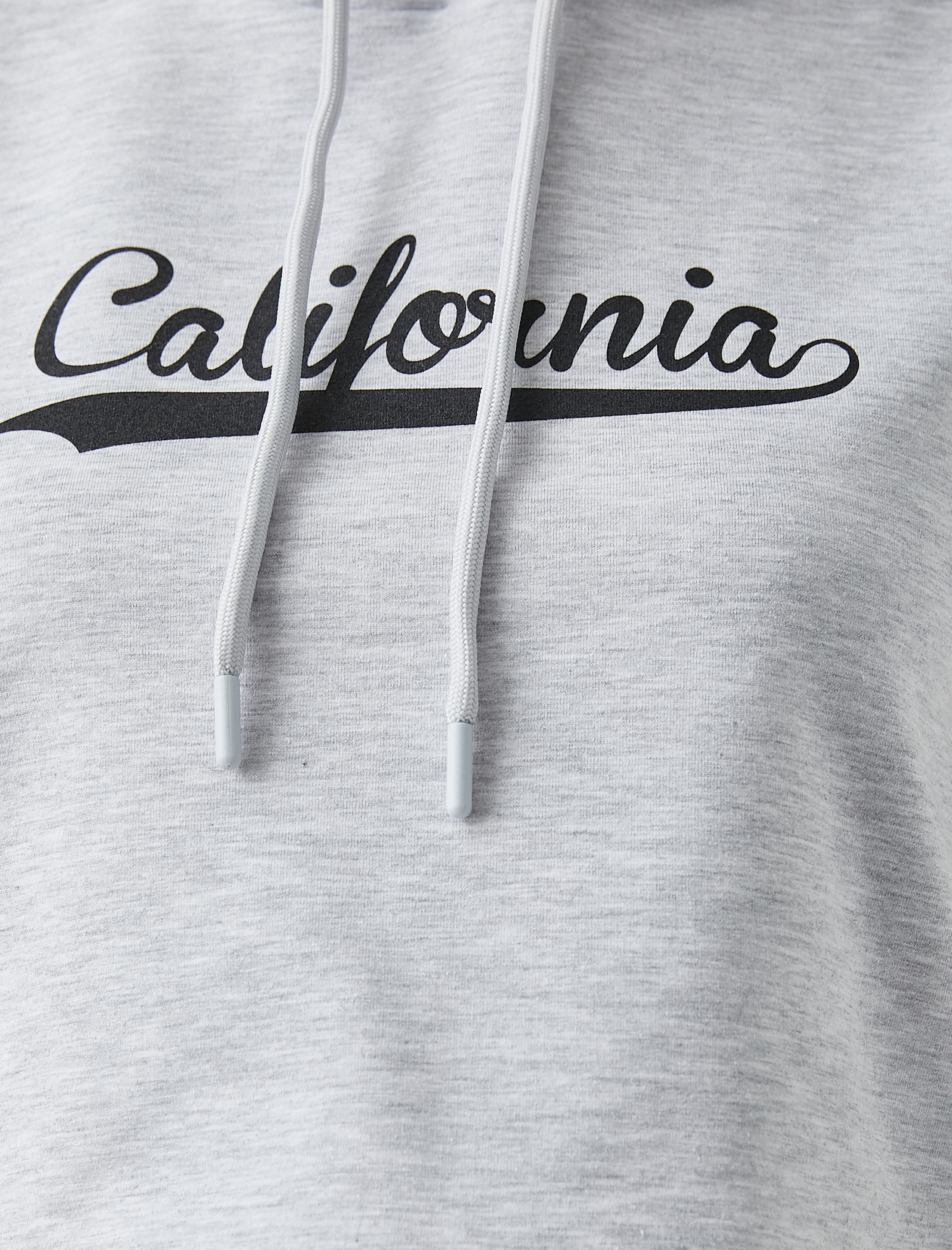   Kapüşonlu Baskılı Atlet