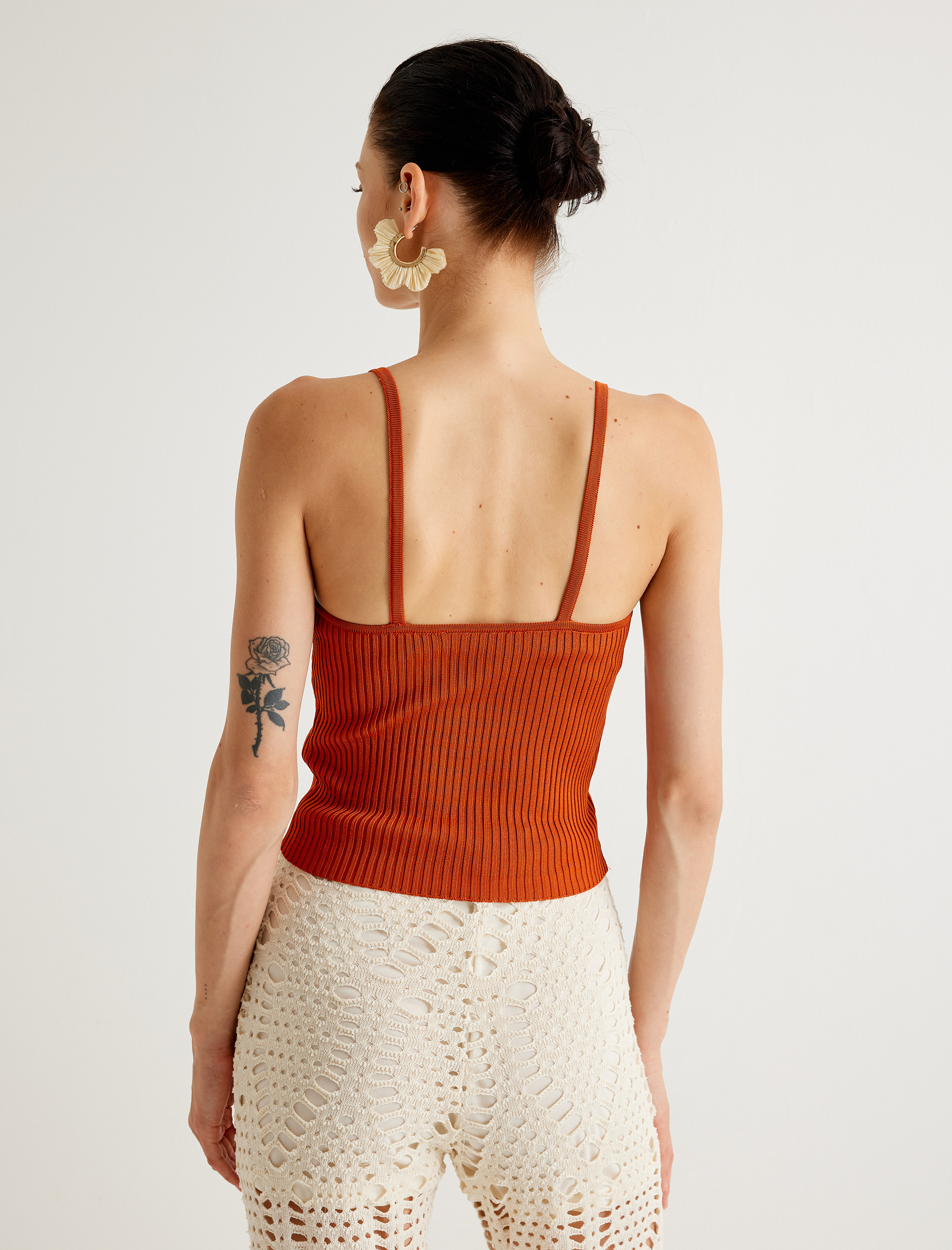   Koton X Melis Ağazat - Triko Askılı Atlet U Yaka