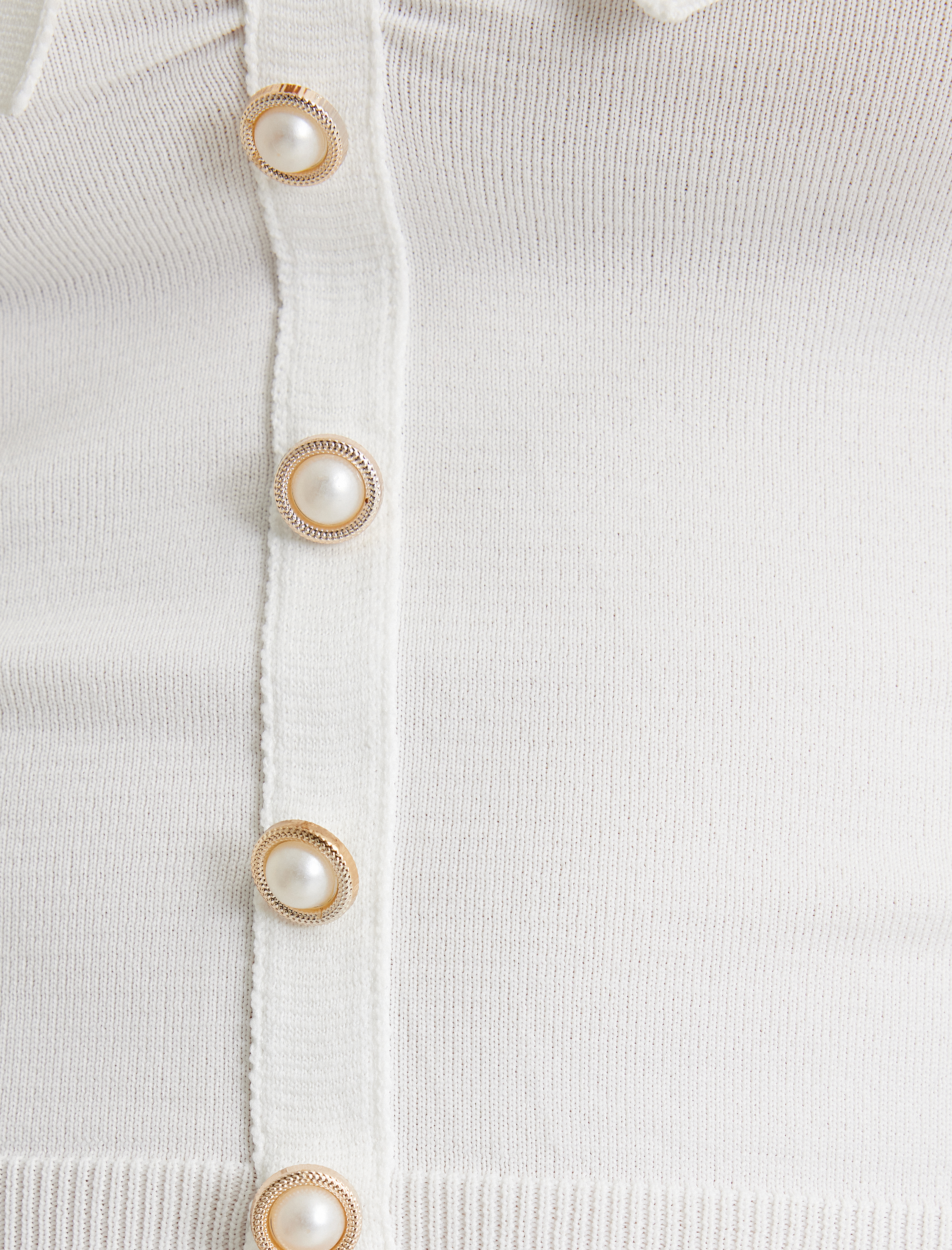 Koton X Melis Ağazat - Straplez Büstiyer Düğmeli Kat Detaylı