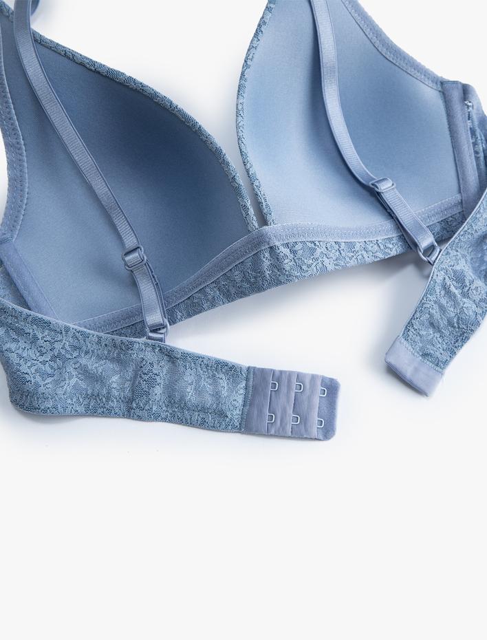  Balensiz Dolgusuz Sütyen Dantelli