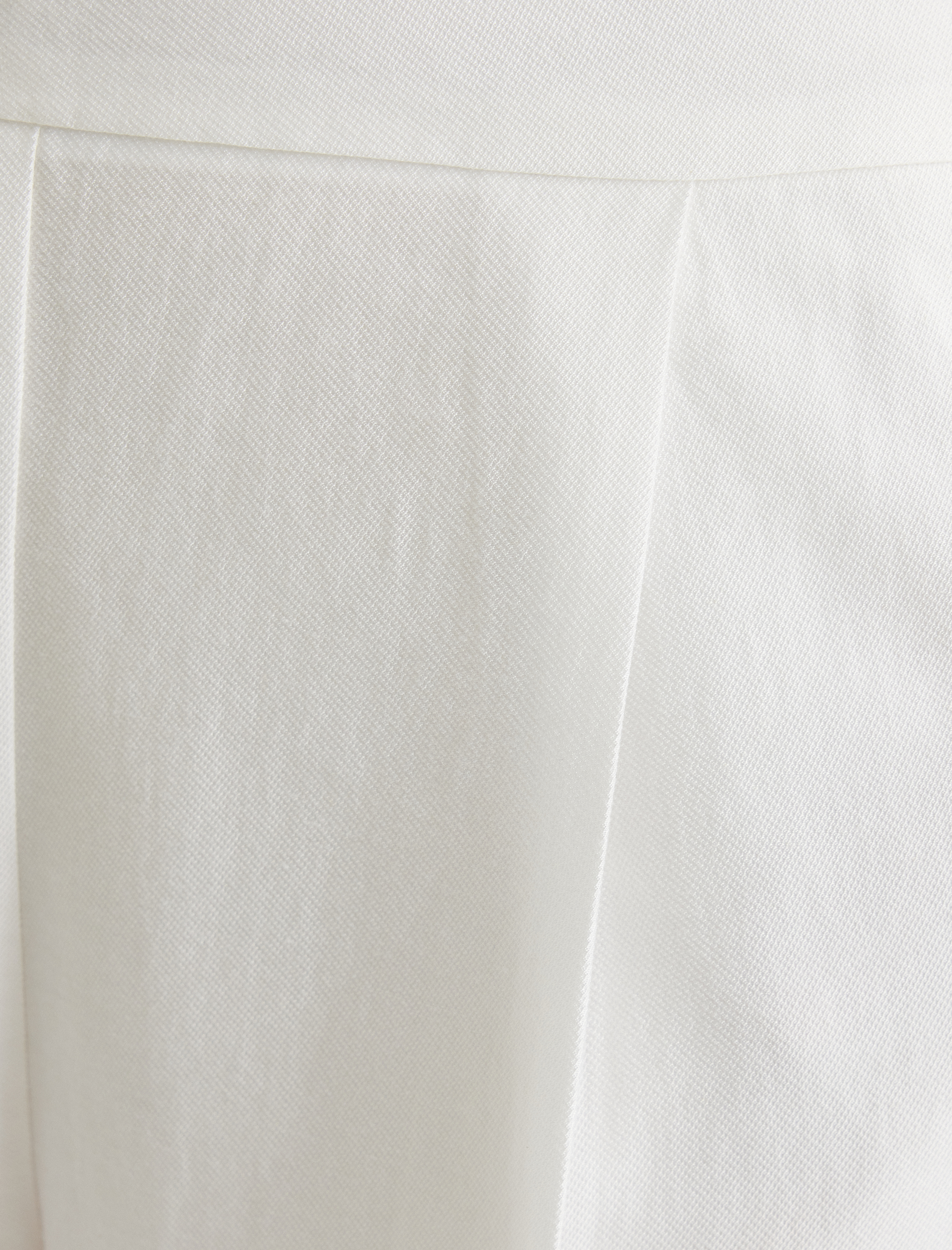   Koton X Melis Ağazat - Geniş Paça Pantolon Yarım Astarlı Pile Detaylı Cepli