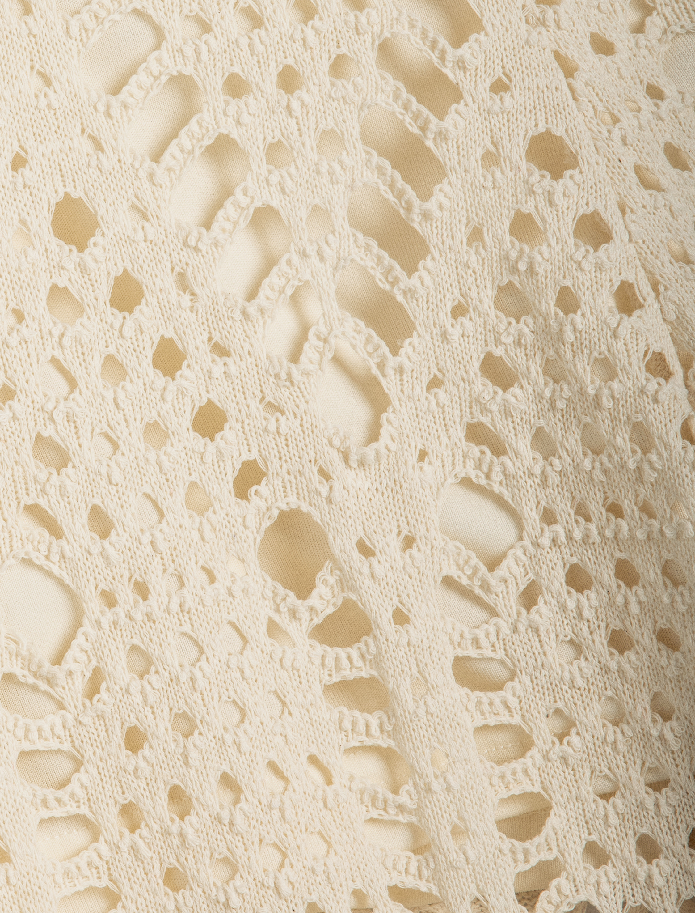 Koton X Melis Ağazat - Kroşe Pantolon Yarım Astarlı Bol Paça