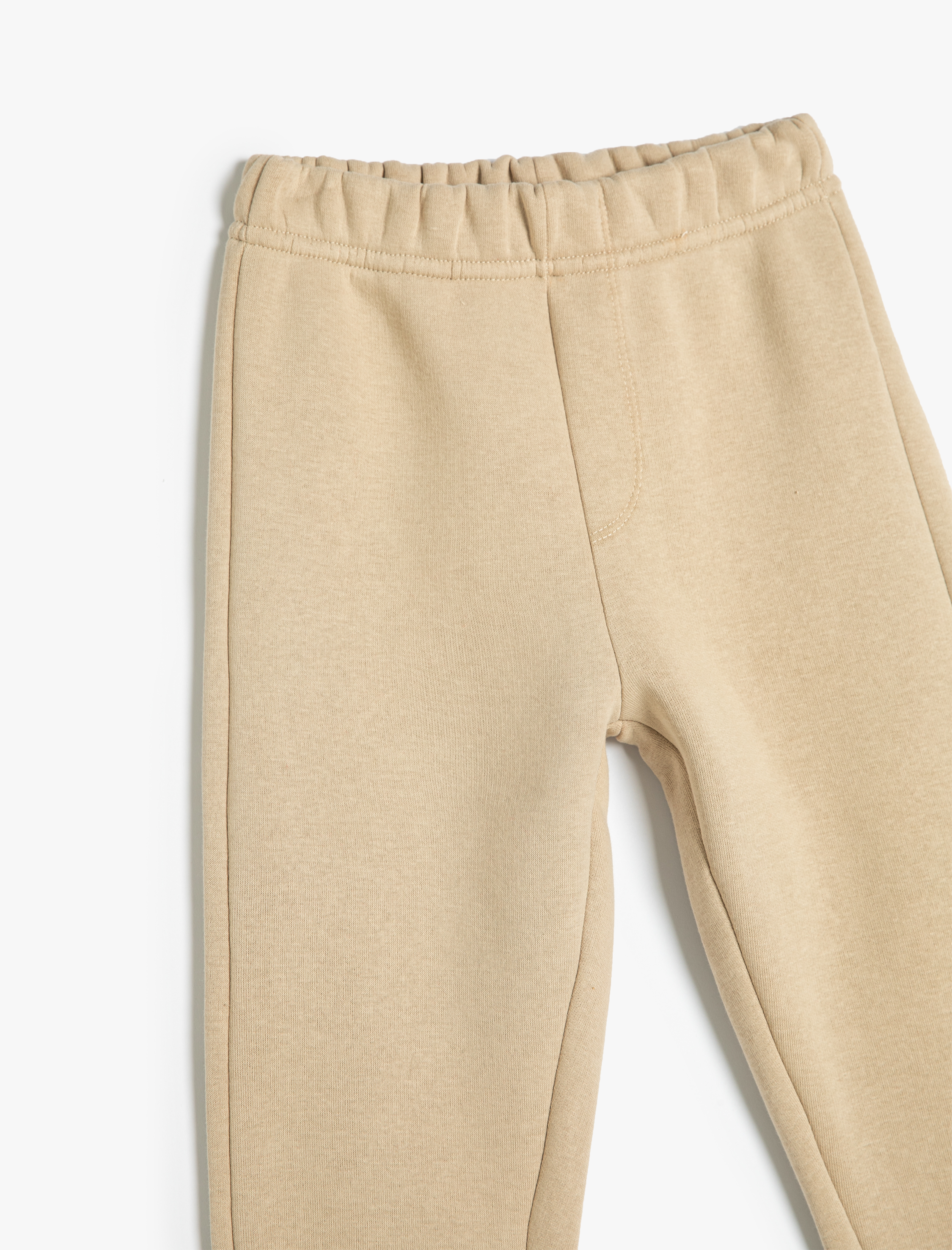  Erkek Çocuk Beli Bağlamalı Cepli Şardonlu Basic Eşofman Altı