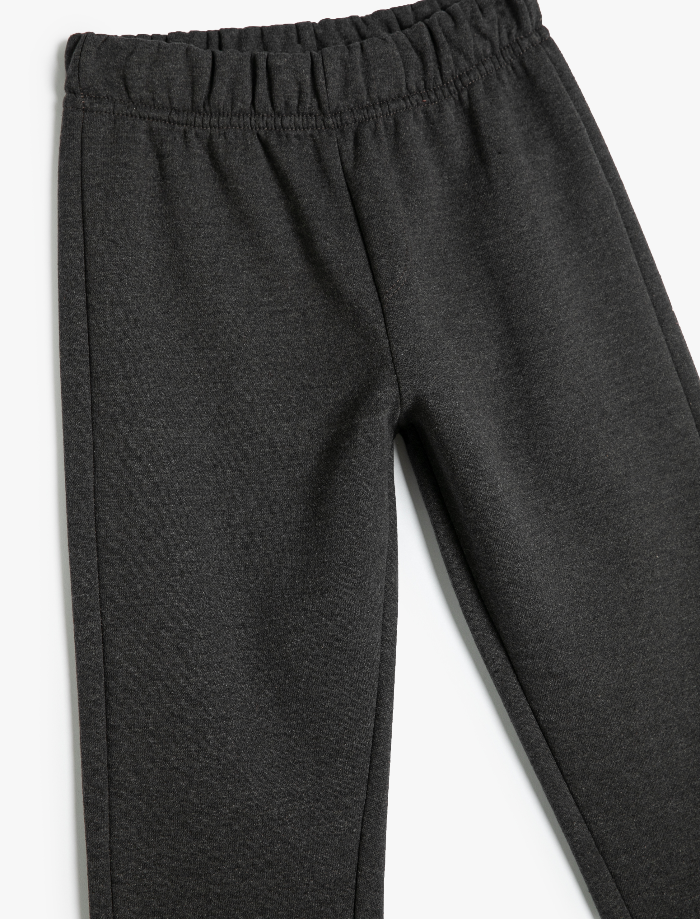  Erkek Çocuk Beli Bağlamalı Cepli Şardonlu Basic Eşofman Altı