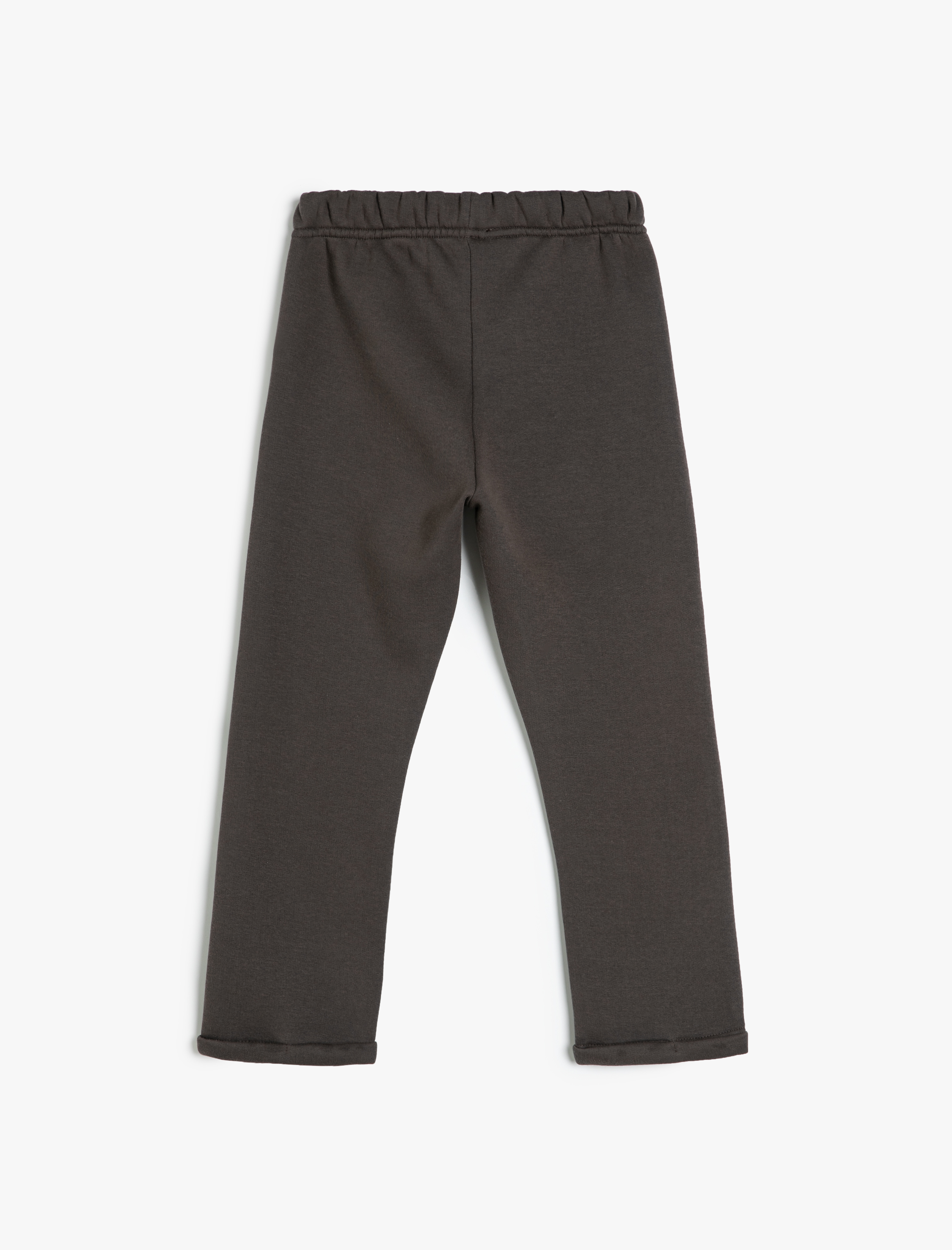  Erkek Çocuk Beli Bağlamalı Cepli Şardonlu Basic Eşofman Altı