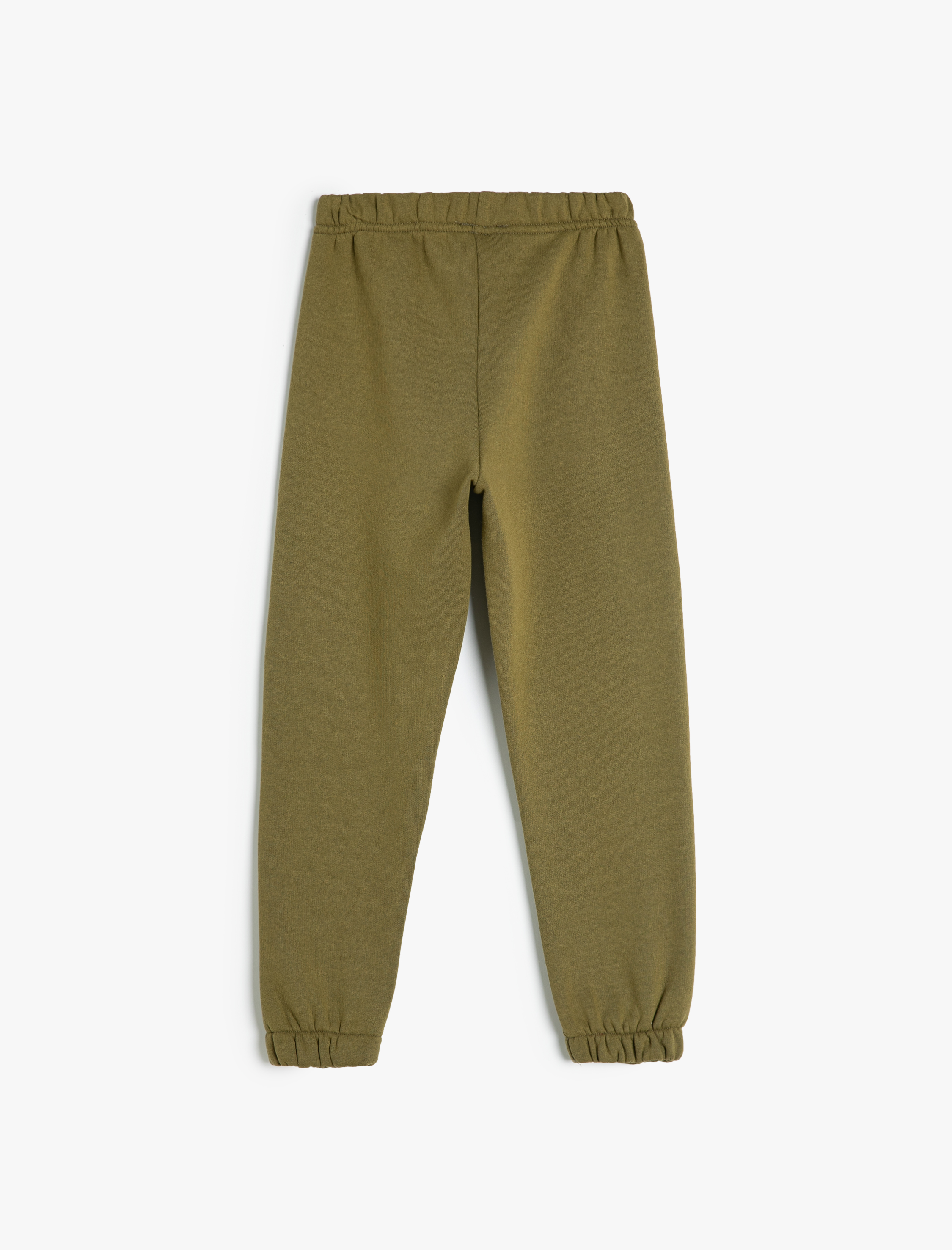 Erkek Çocuk Basic Jogger Eşofman Altı Baskılı Beli Bağlamalı Cepli Şardonlu