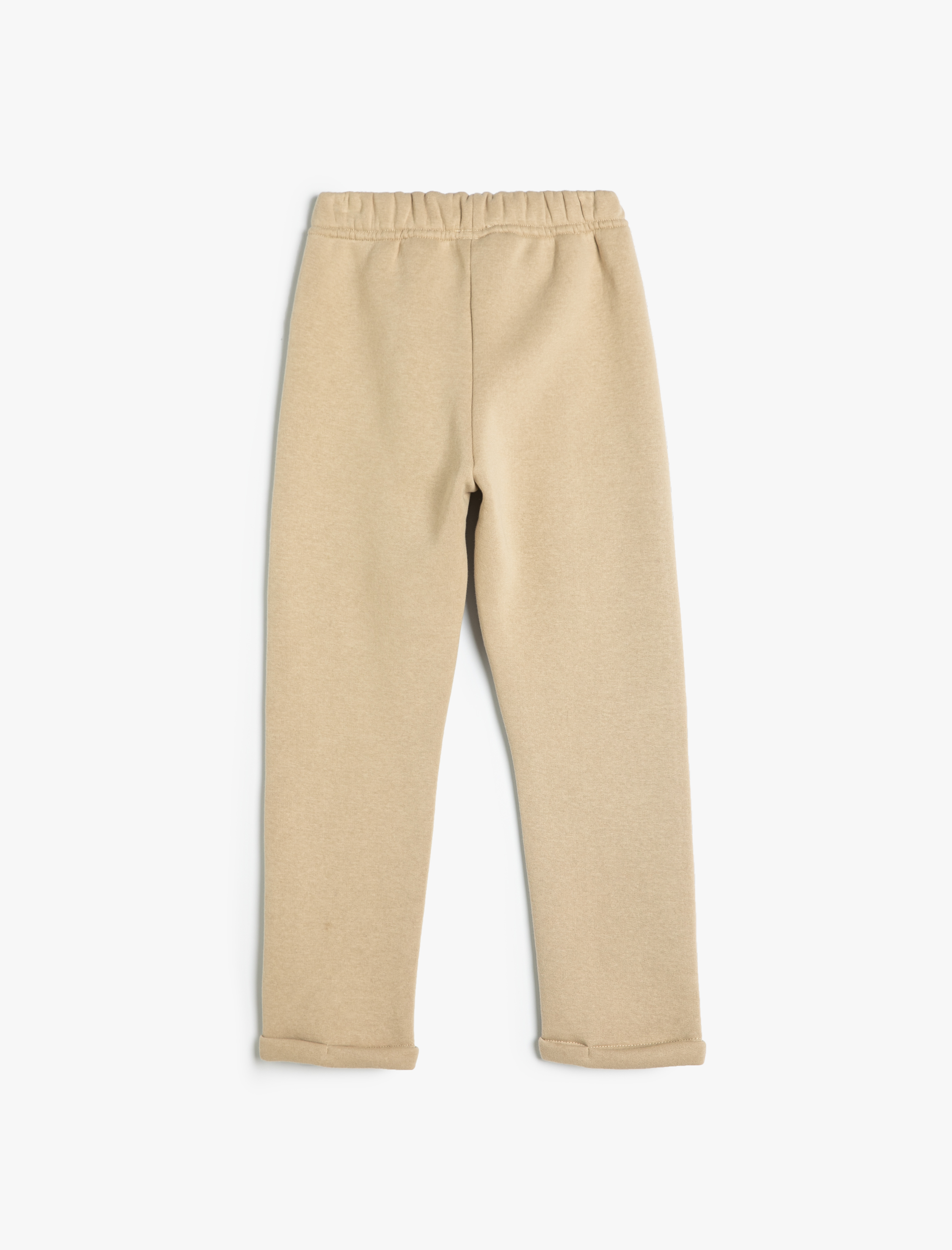  Erkek Çocuk Beli Bağlamalı Cepli Şardonlu Basic Eşofman Altı