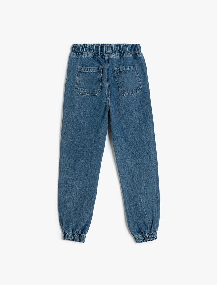 Erkek Çocuk Pamuklu Cepli Erkek Çocuk Jogger Pantolon