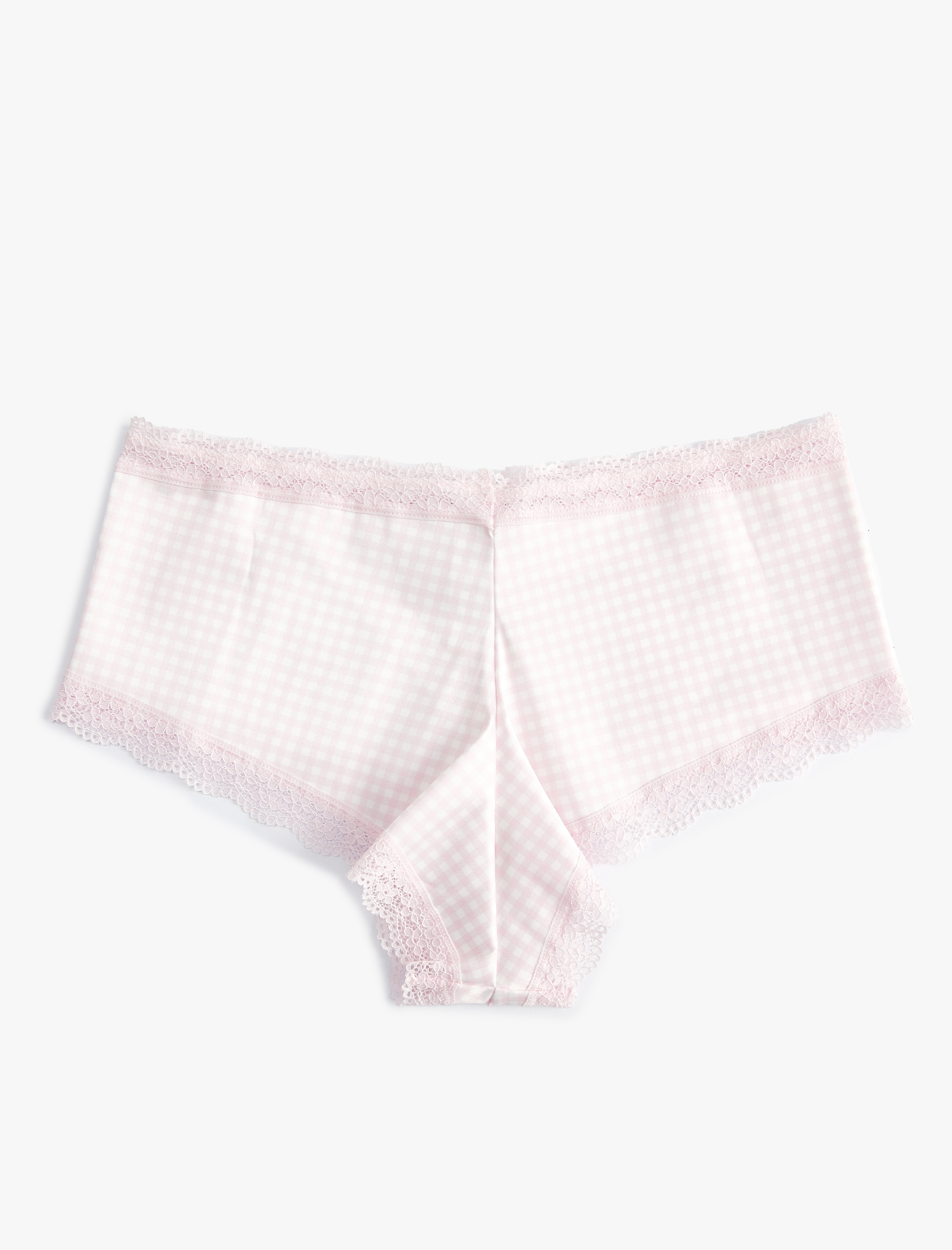   Pötikareli Hipster Külot Dantelli Yüksek Bel