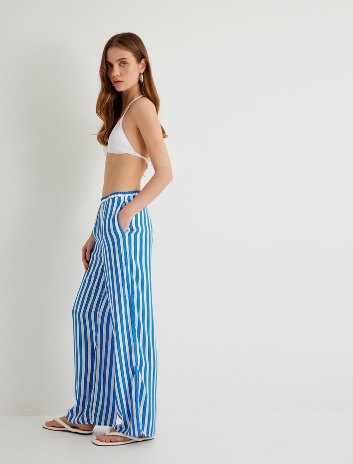  Koton X Sima Tarkan - Bol Paça Pantolon Cepli Standart Bel