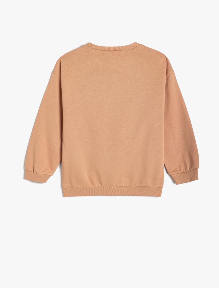 Kız Bebek Basic Sweat Uzun Kollu Şardonlu Pamuklu