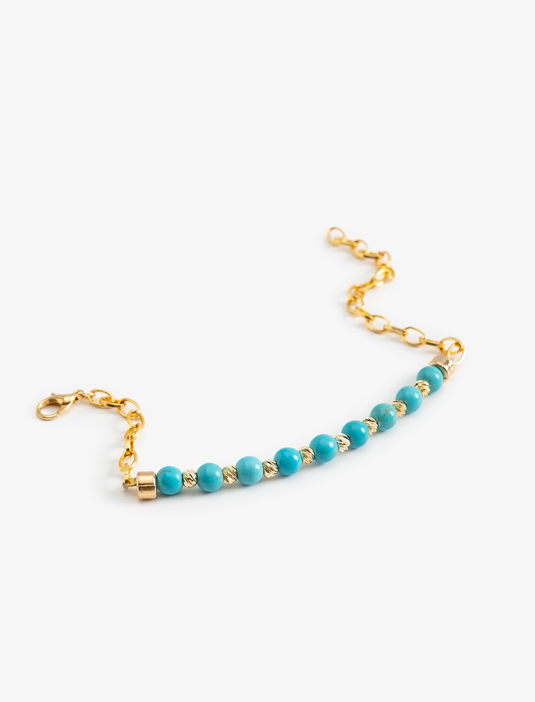  Kadın Zincir Bileklik İnci Boncuk Detaylı Çok Renkli