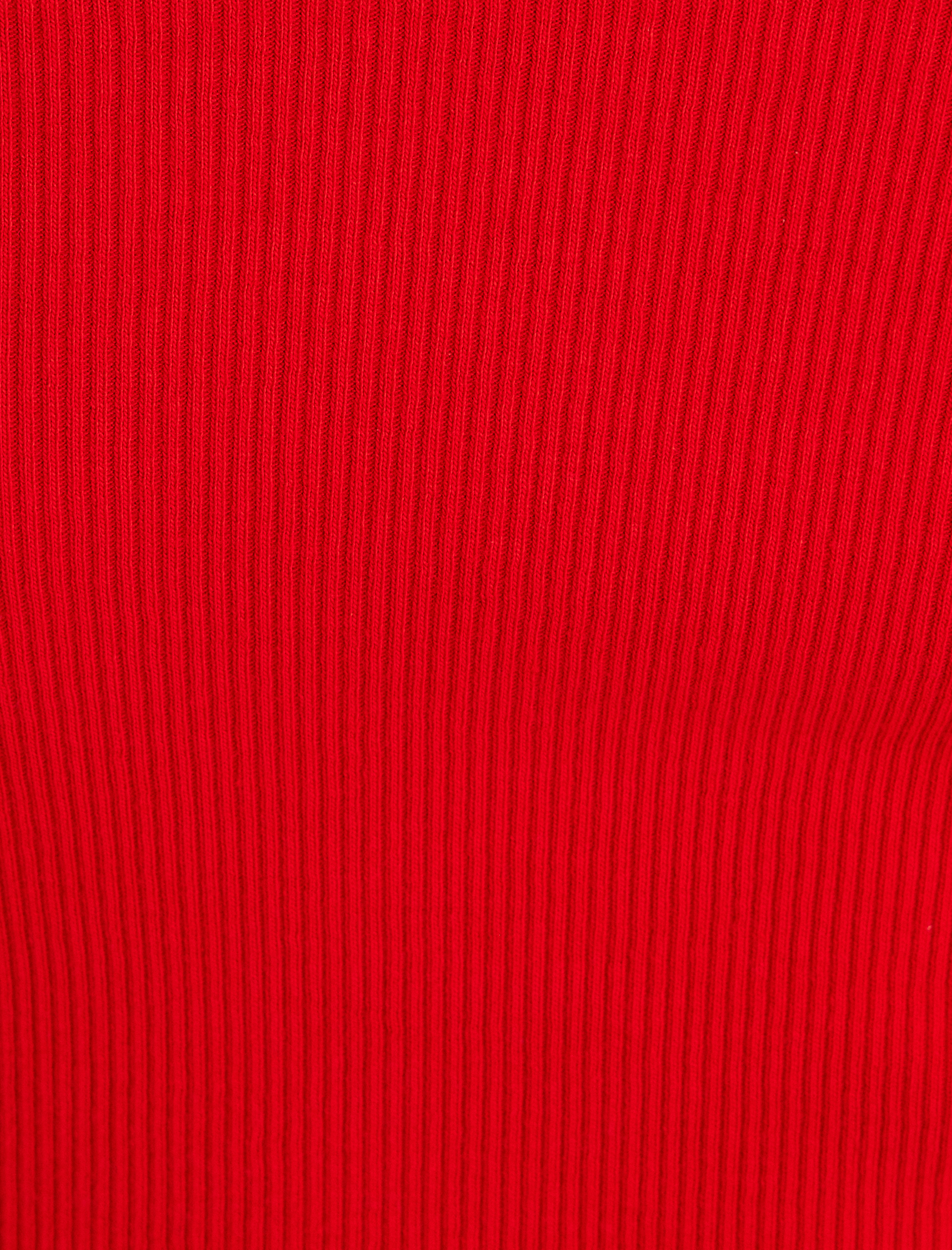   Omzu Açık Crop Tişört Dirsek Boy Kol Pamuklu Slim Fit