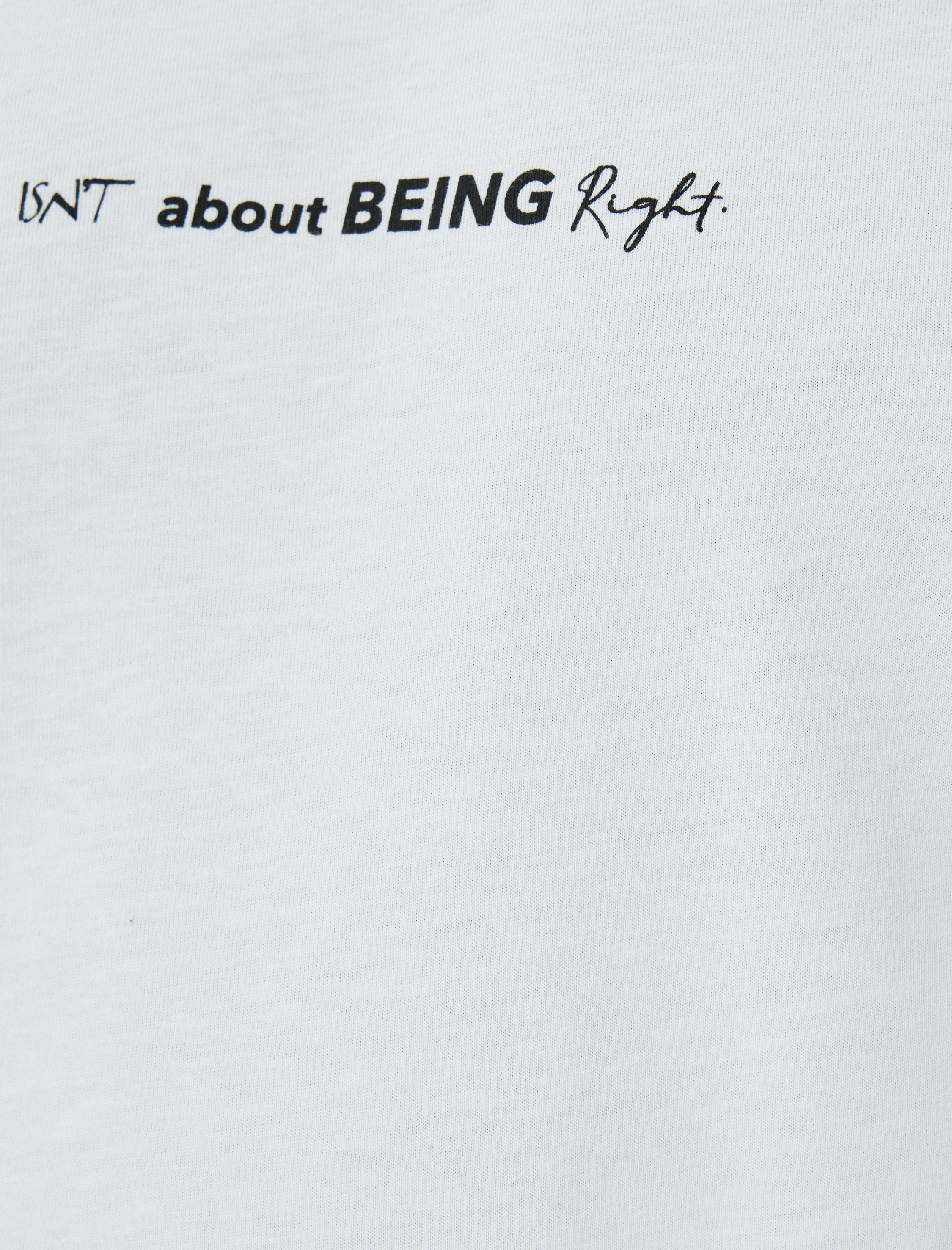   Slim Fit Tişört Slogan Baskılı Kısa Kollu Bisiklet Yaka Pamuklu