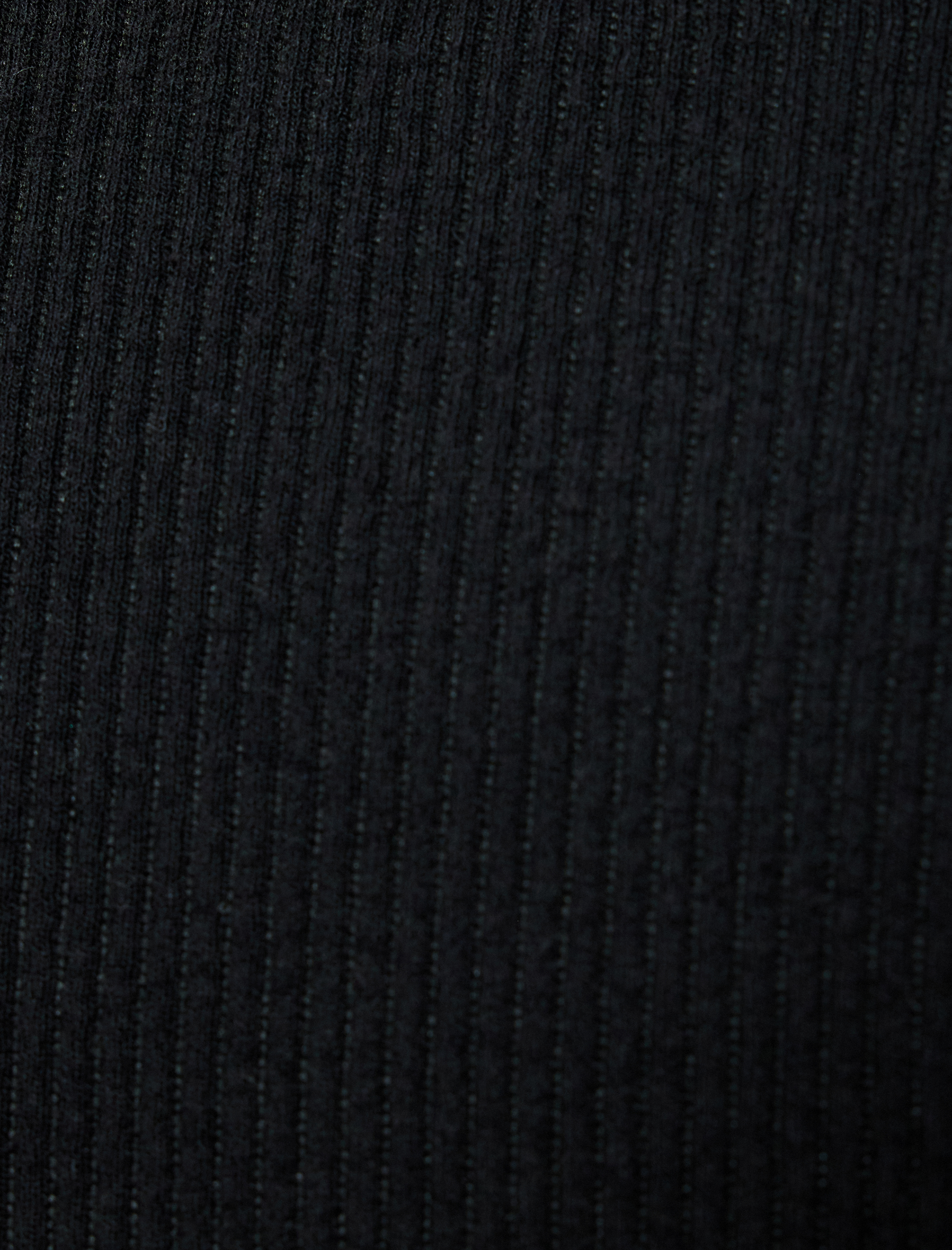   Bisiklet Yaka Dokulu Pamuk Karışımlı Uzun Kollu Basic Sweatshirt