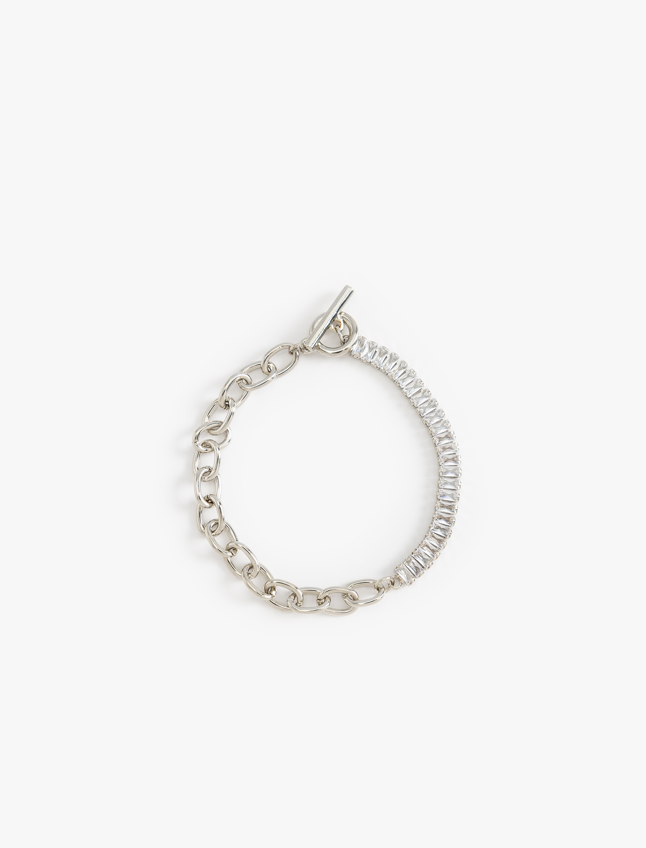 Gri Kad n Zincir Bileklik 5WAK70103AA Koton Gri Kad n Zincir Bileklik 5WAK70103AA Koton