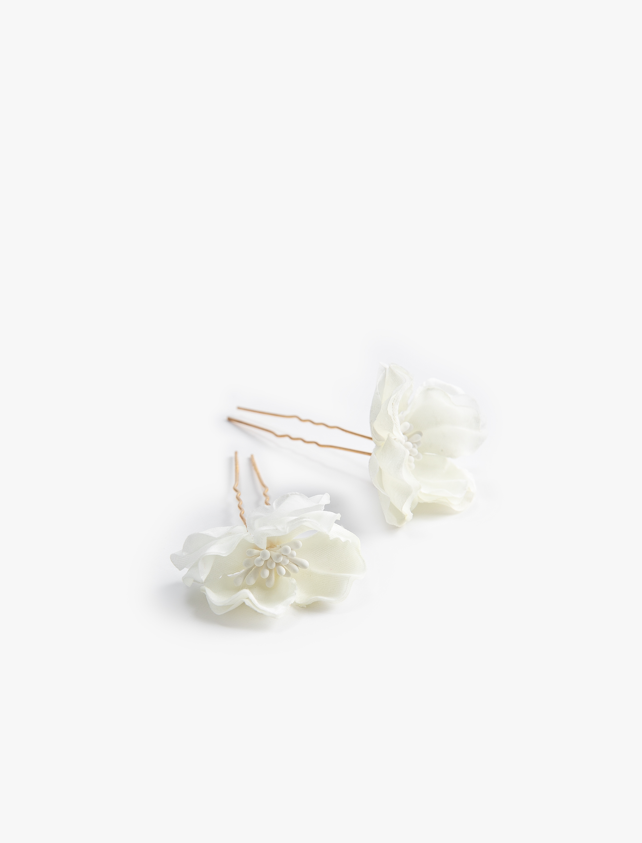  Kadın Çiçekli Tel Toka