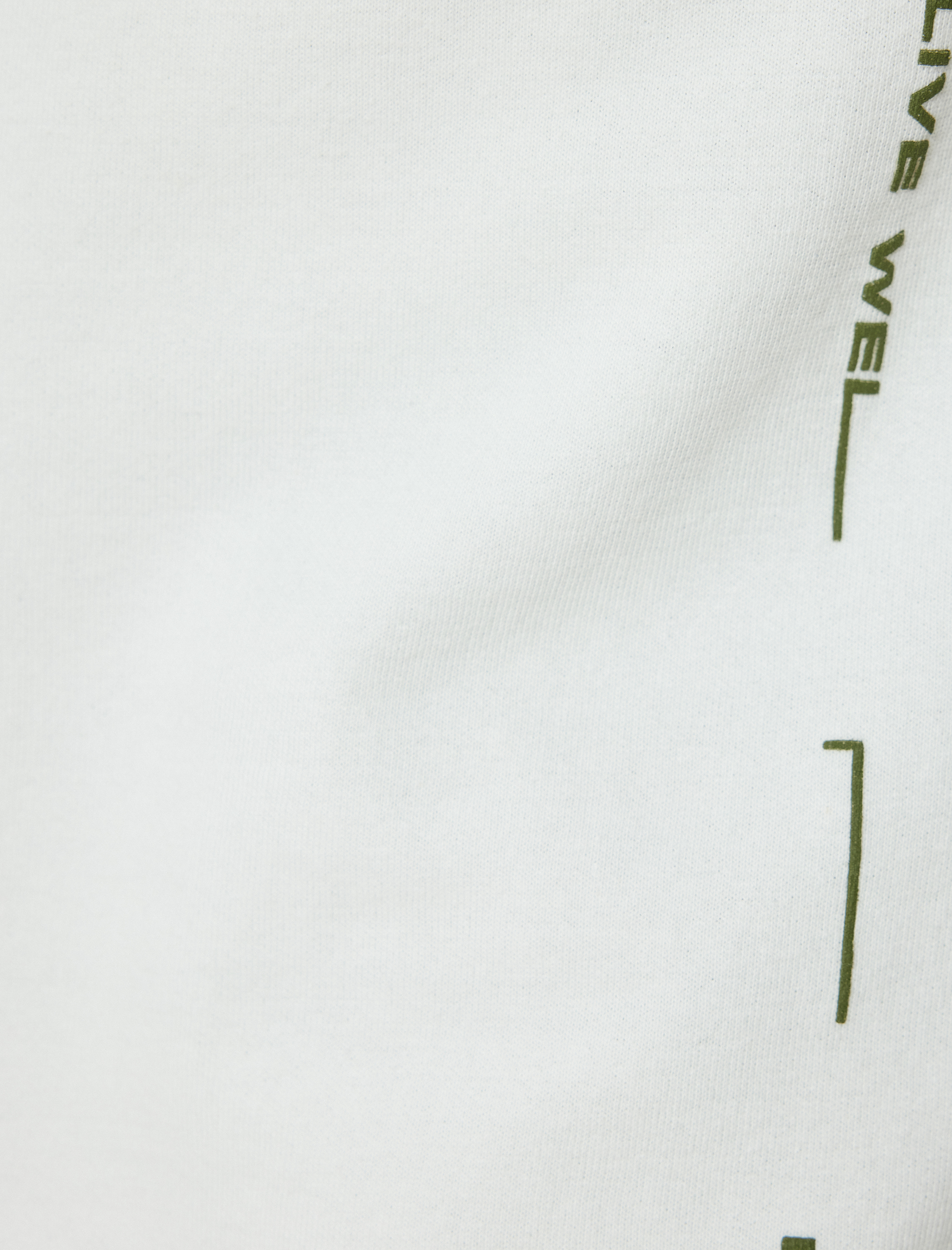   Pamuk Karışımlı Kısa Kollu Bisiklet Yaka Slogan Baskılı Oversize Tişört