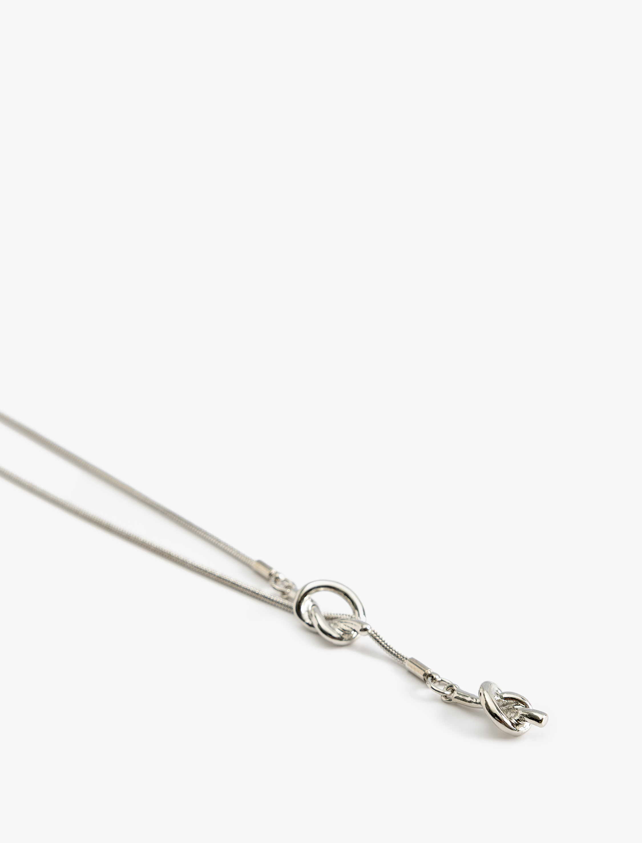  Kadın Uzun Kolye Düğüm Detaylı