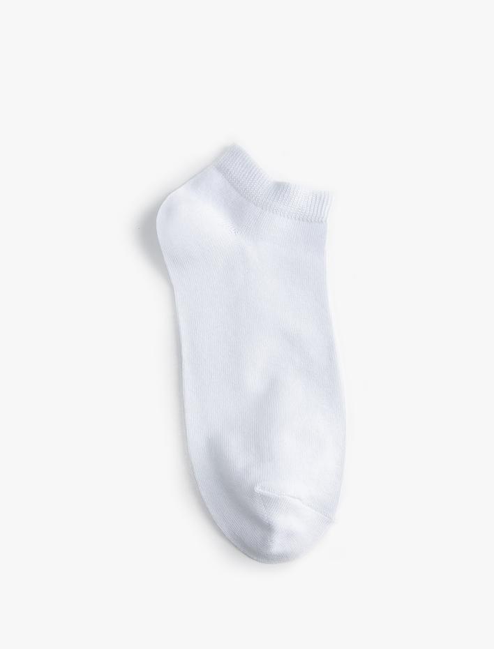 Erkek 3'lü Patik Çorap Seti Basic Pamuk Karışımlı