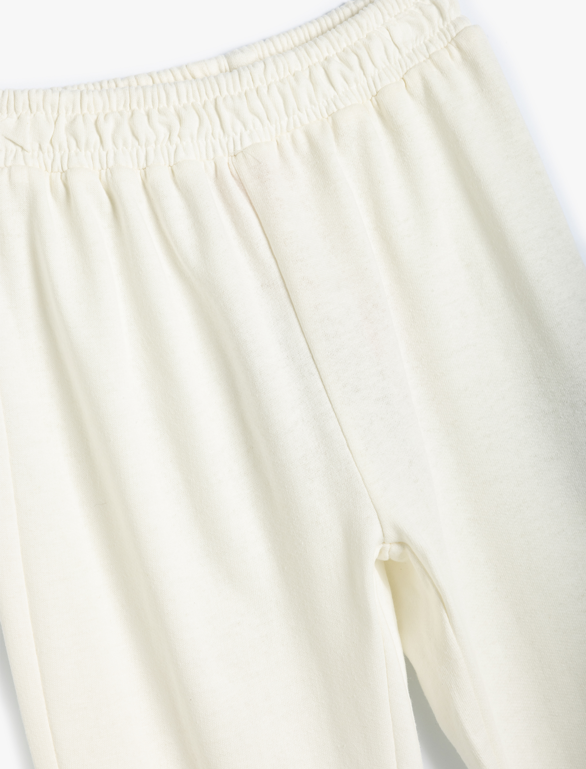  Kız Bebek Basic Jogger Eşofman Altı Beli Lastikli Pamuklu Şardonlu