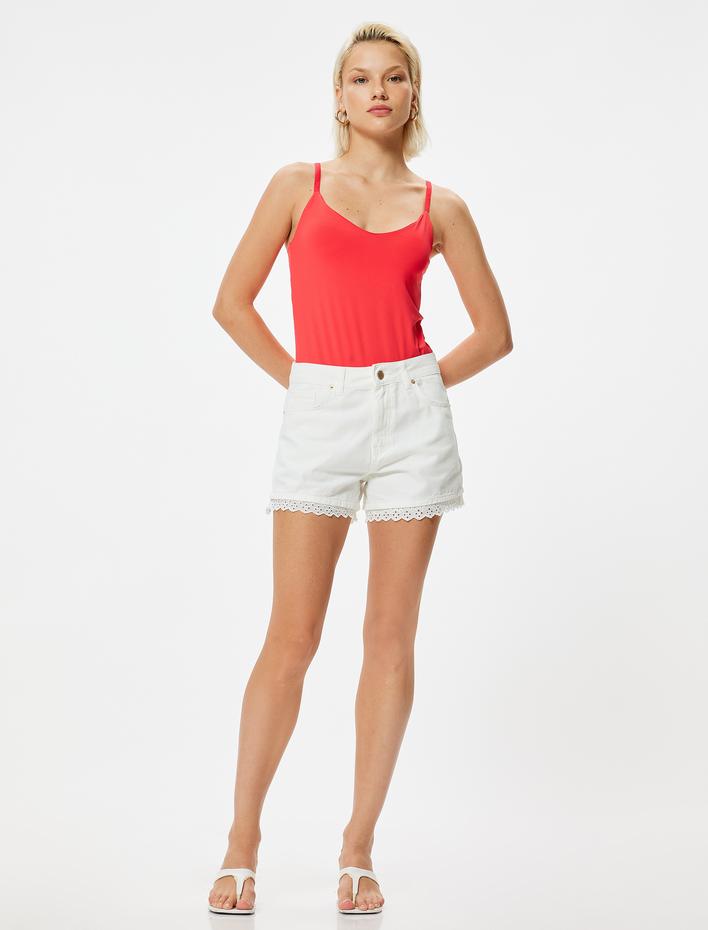  Basic İnce Askılı Atlet Slim Fit