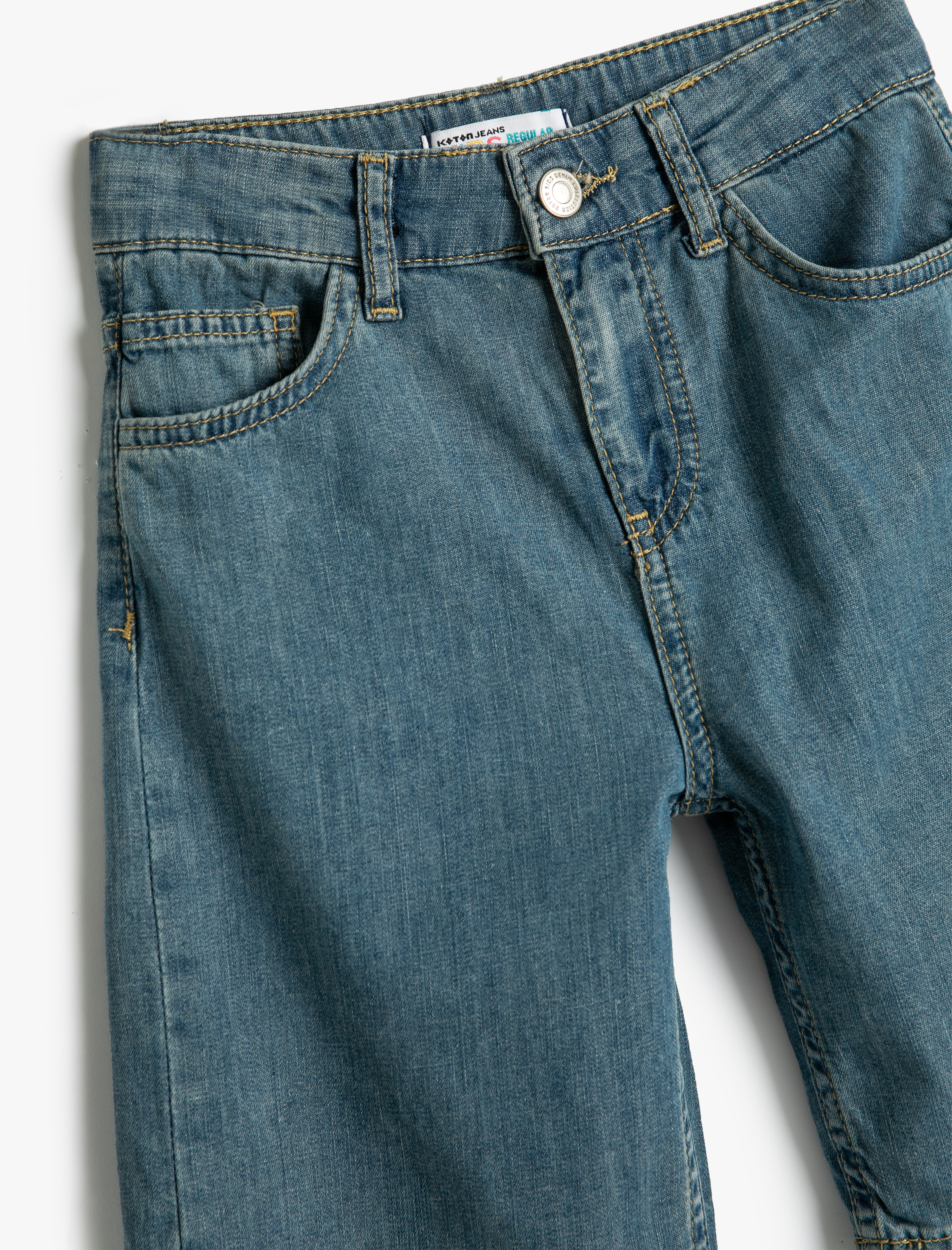  Erkek Çocuk Chino Bermuda Şort Cepli Rahat Kesim Pamuklu