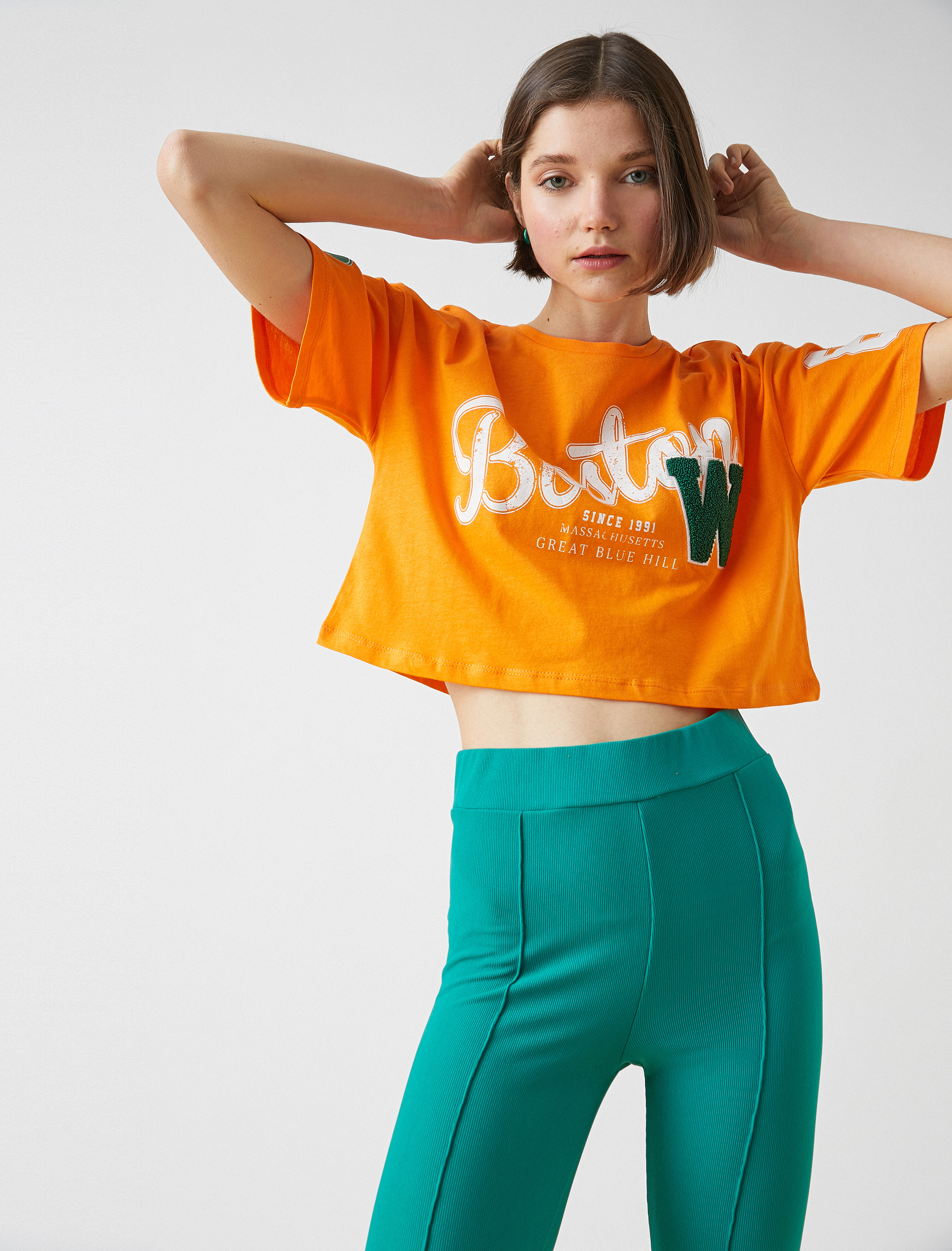   Oversize Kısa Kollu Tişört