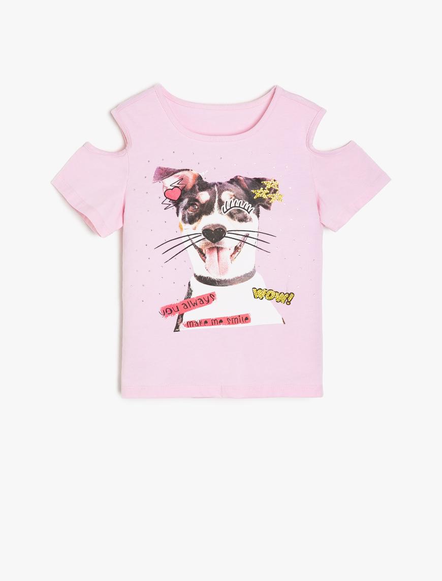  Kız Çocuk Koton Kids Friends Tişört