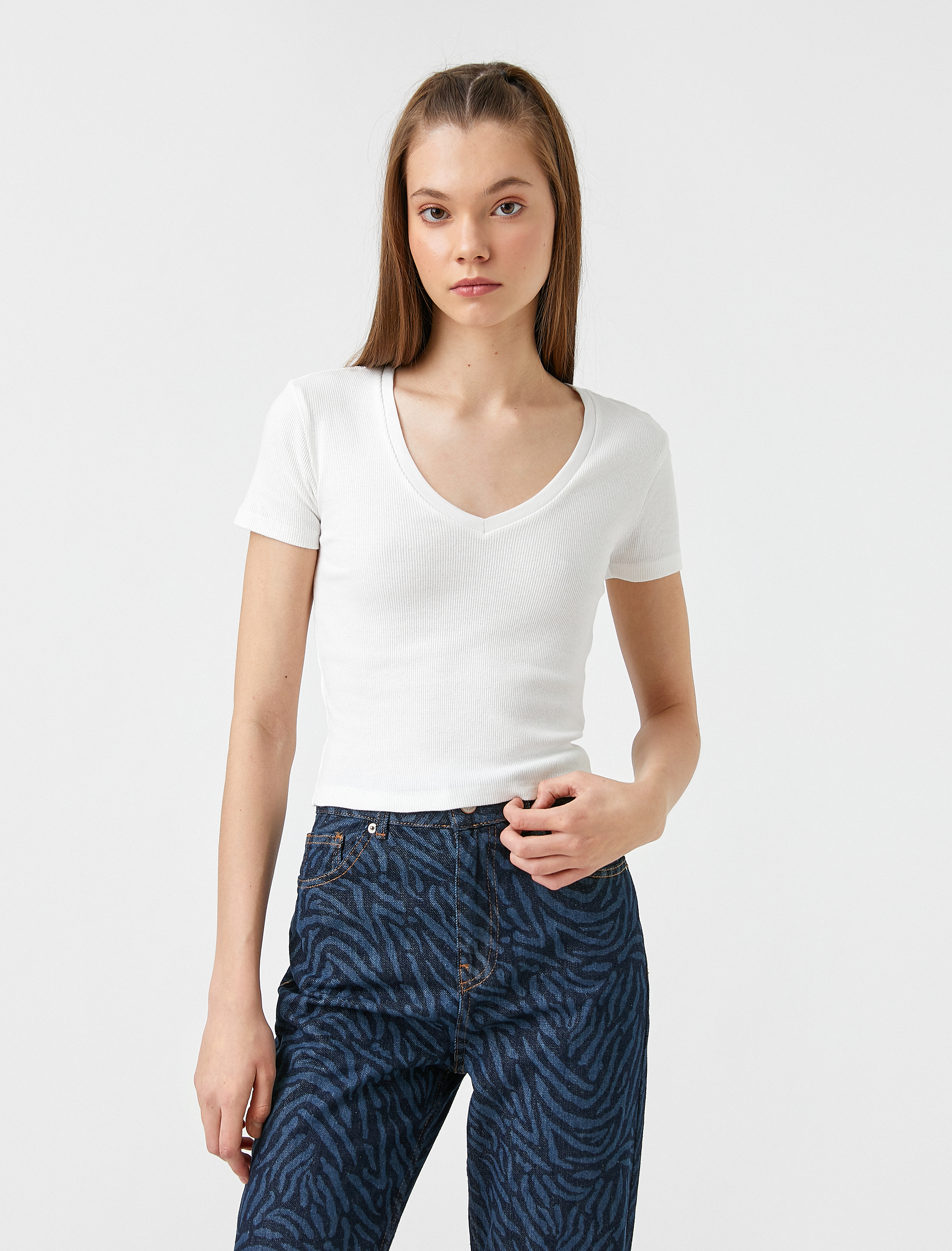   Kısa Kollu Basic Tişört