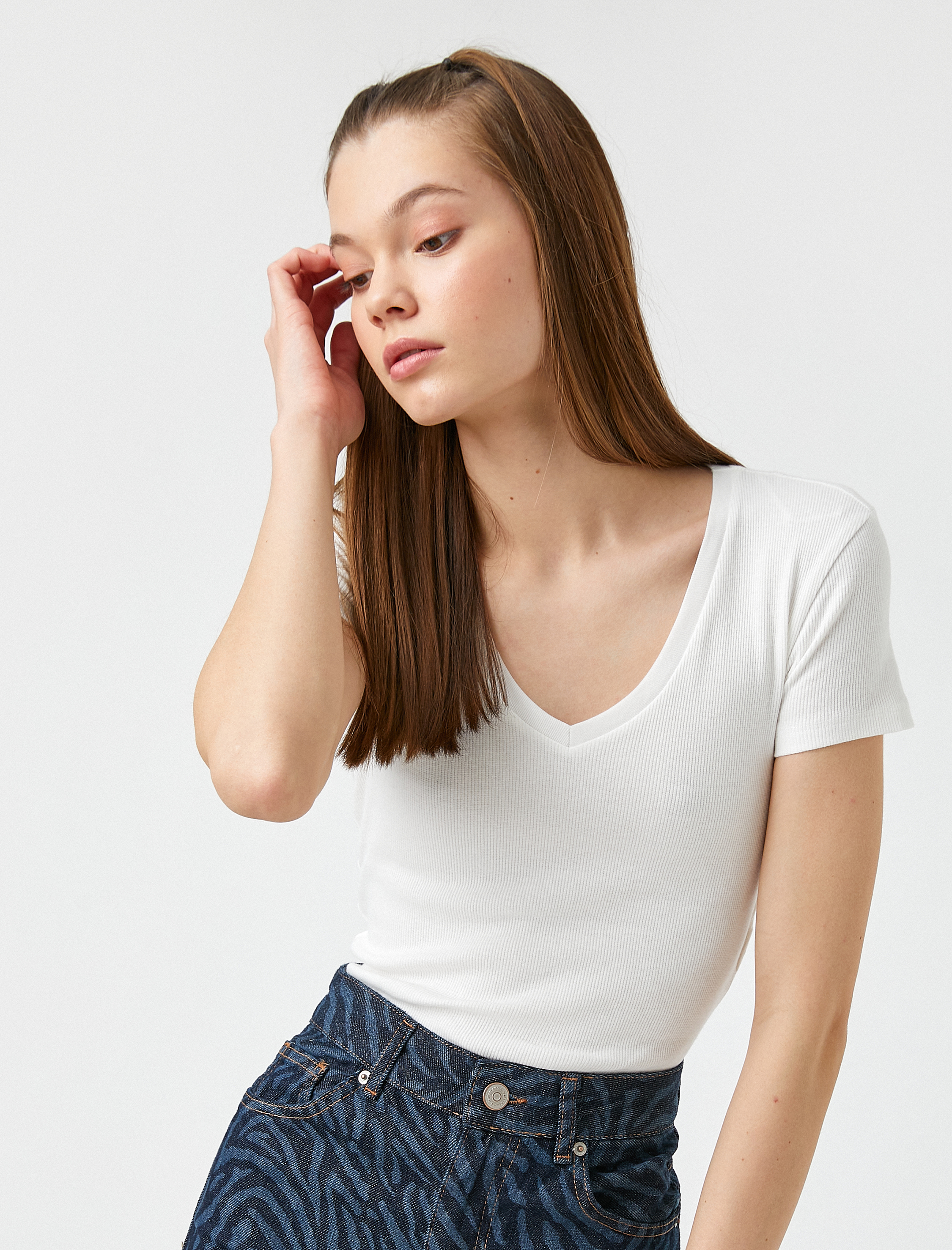   Kısa Kollu Basic Tişört