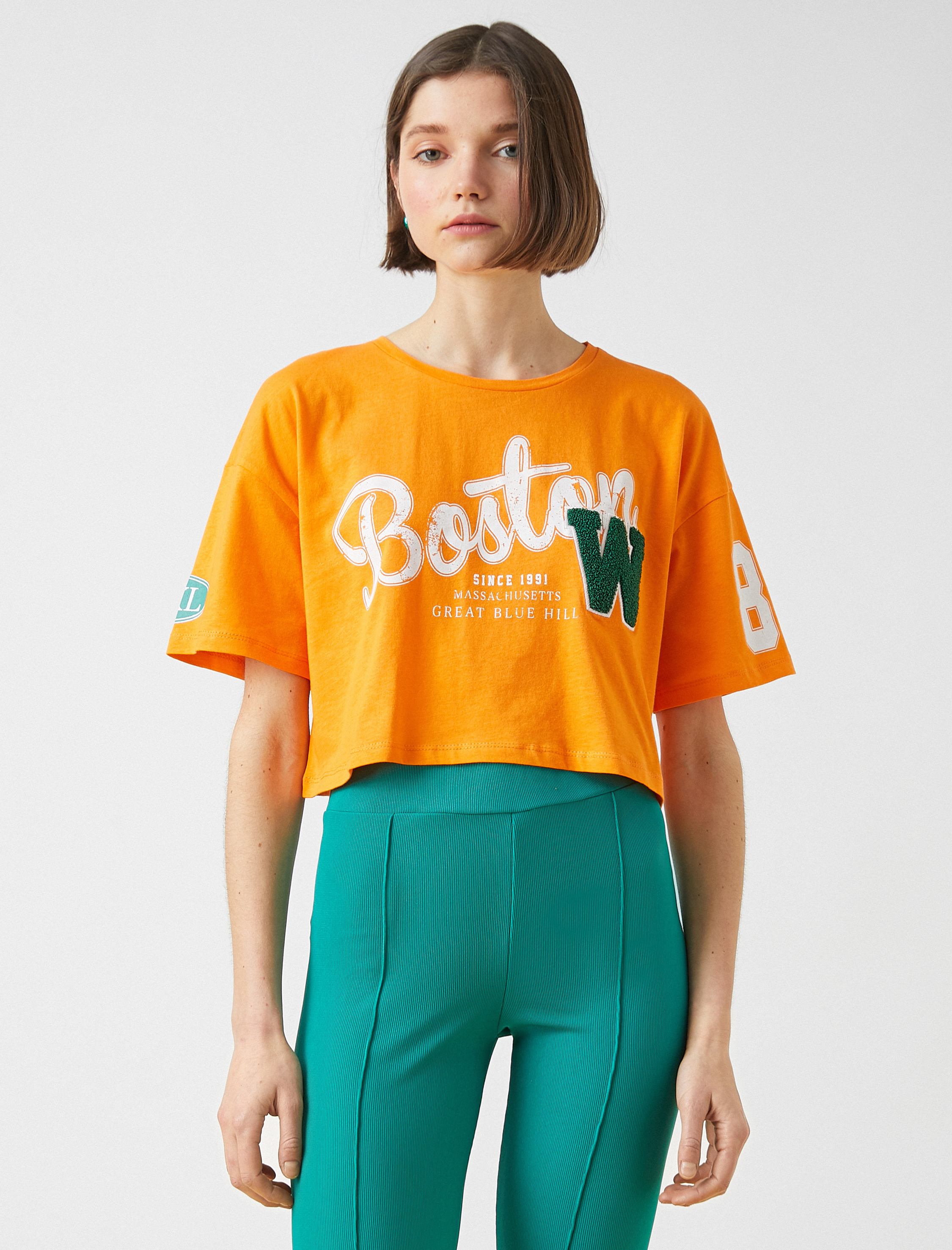   Oversize Kısa Kollu Tişört