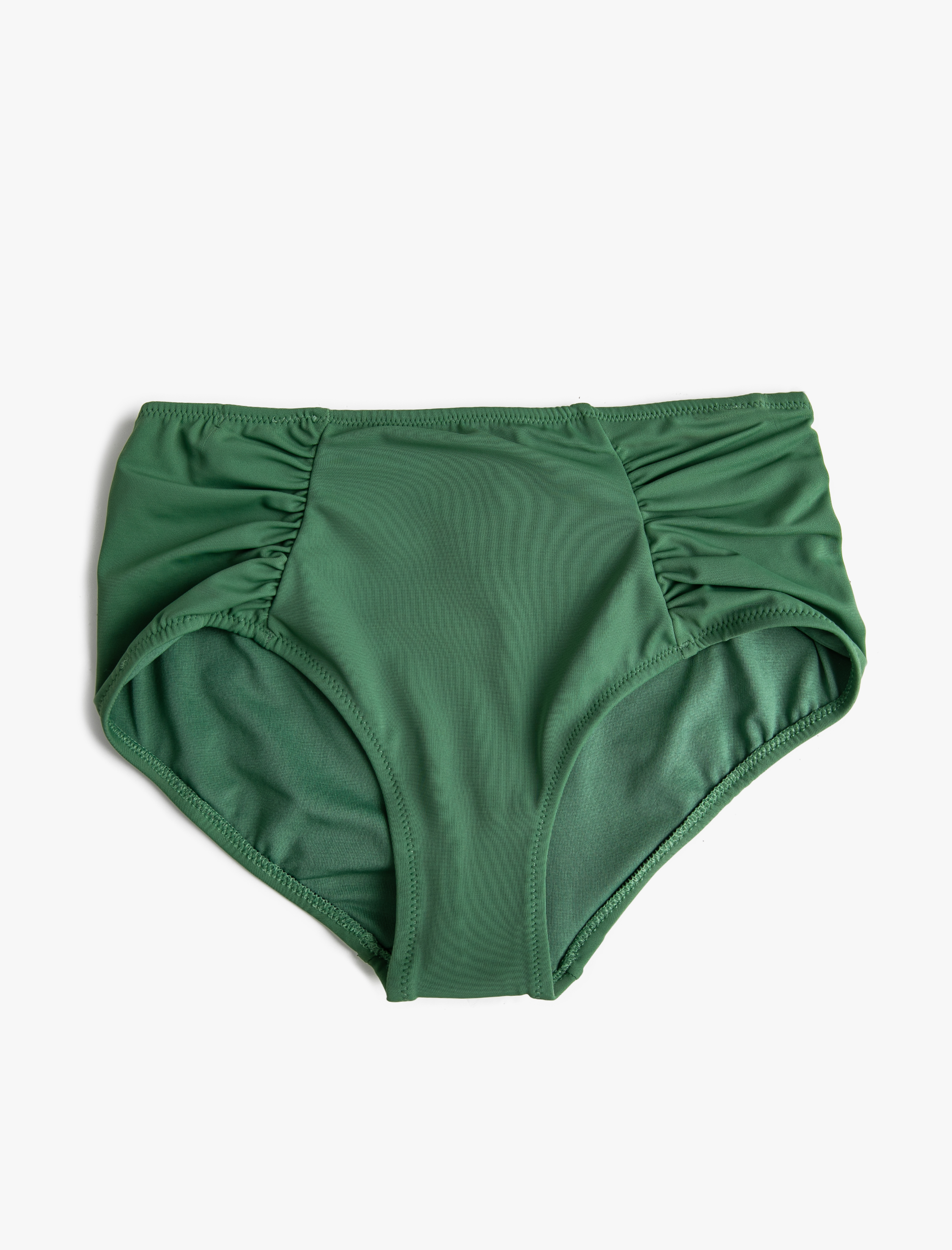   Büzgü Detaylı Bikini Altı