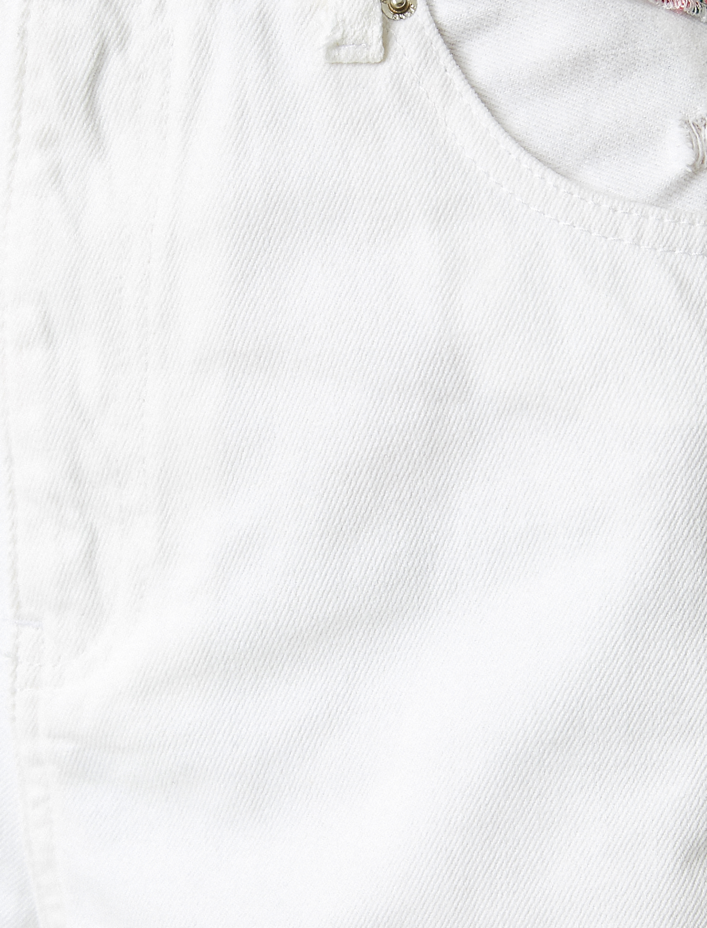   Yüksek Bel Kot Şort