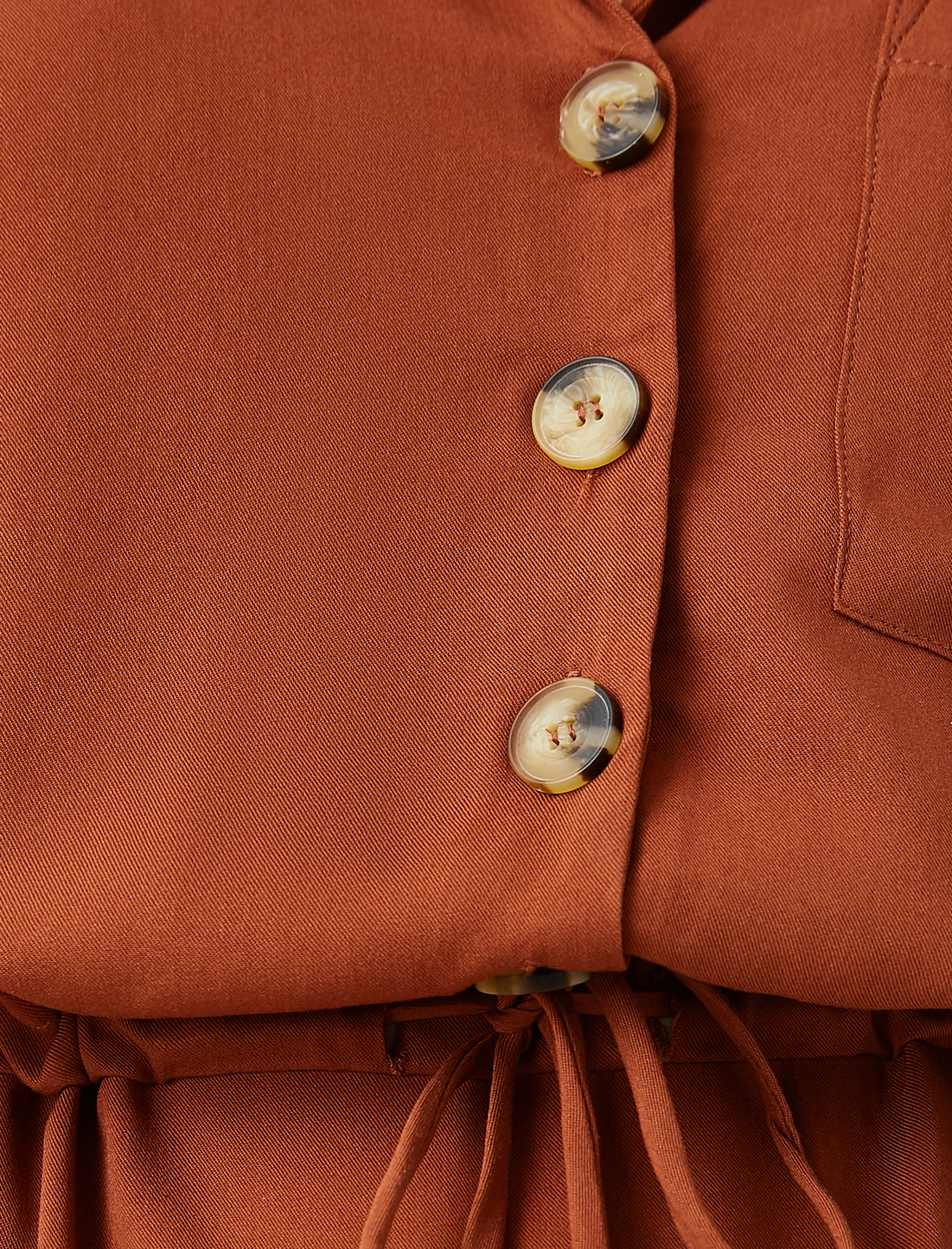   Düğme Detaylı Tulum