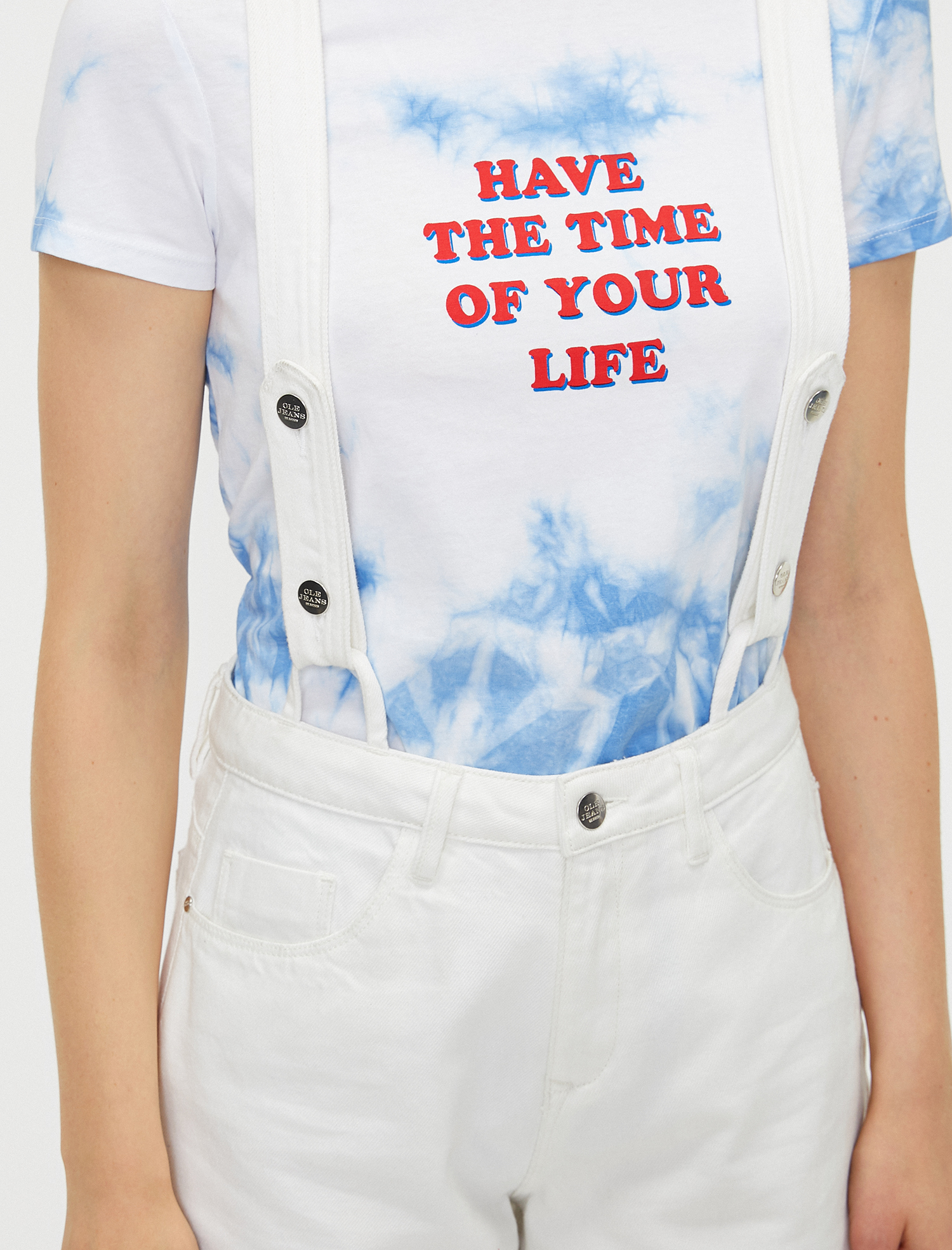 Cep Detaylı Jean Tulum