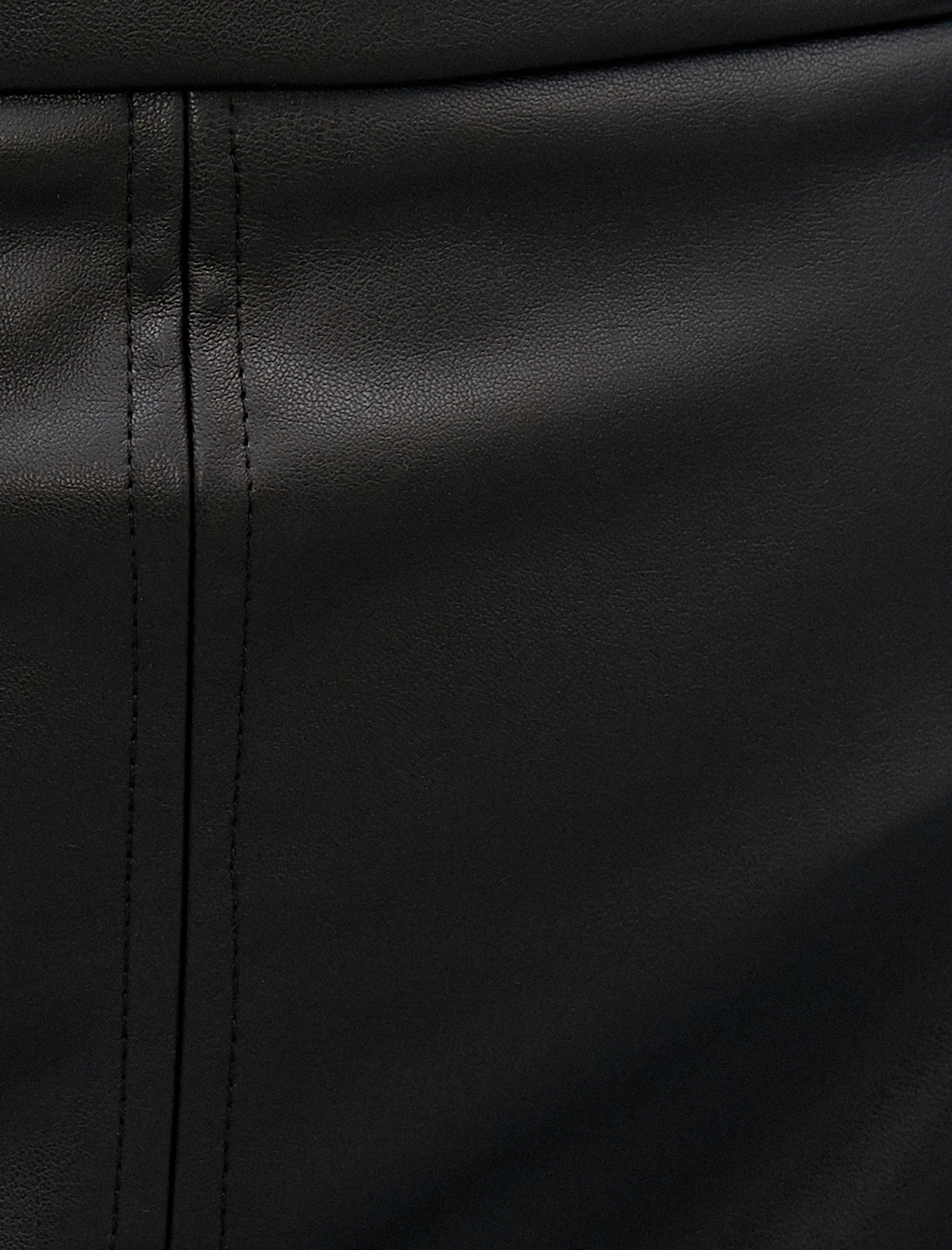   Suni Deri Etek Midi Boy