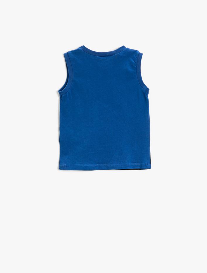 Erkek Bebek Batman Baskılı Lisanslı Atlet Pamuklu