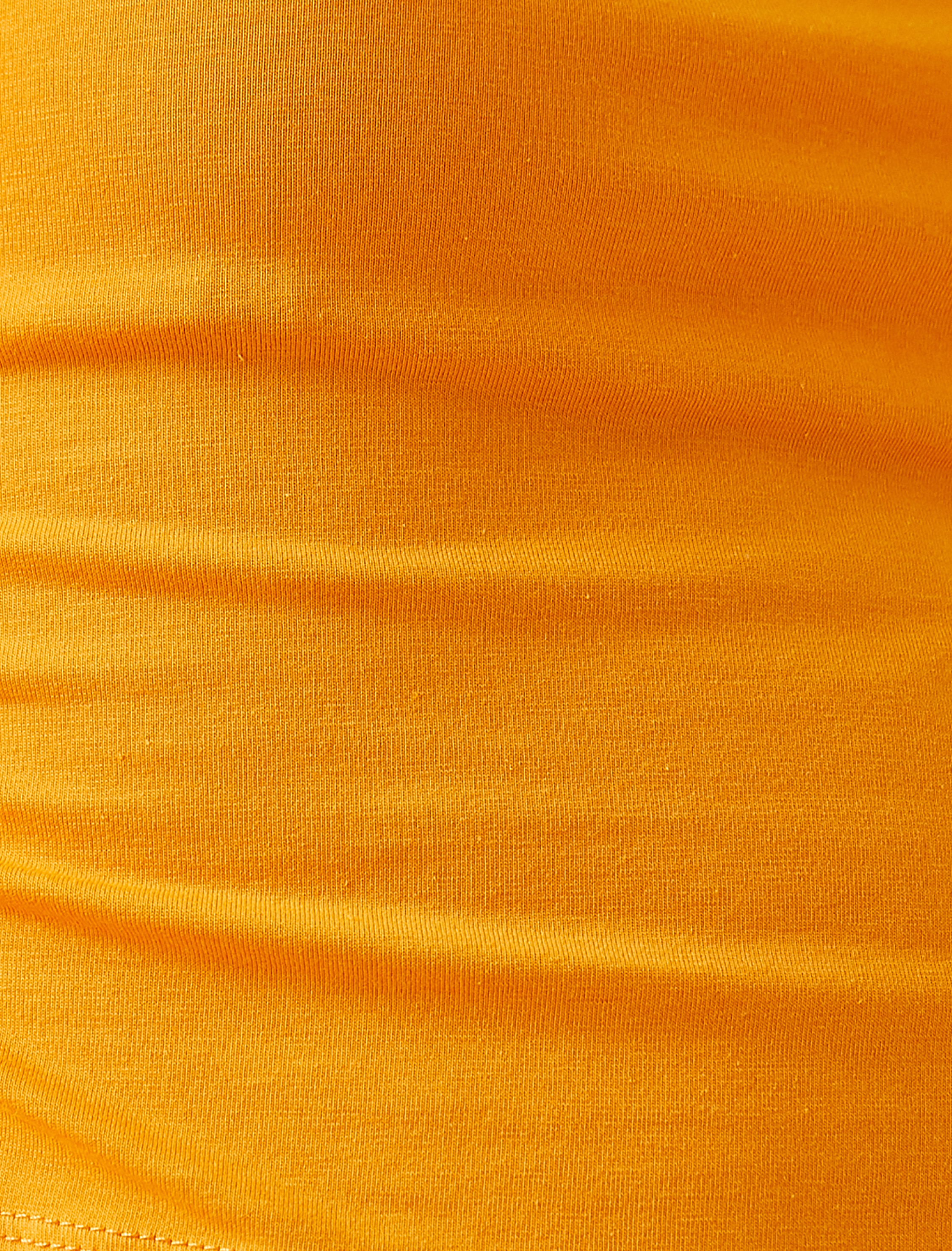   Kare Yaka Tişört Kısa Kollu Pamuklu