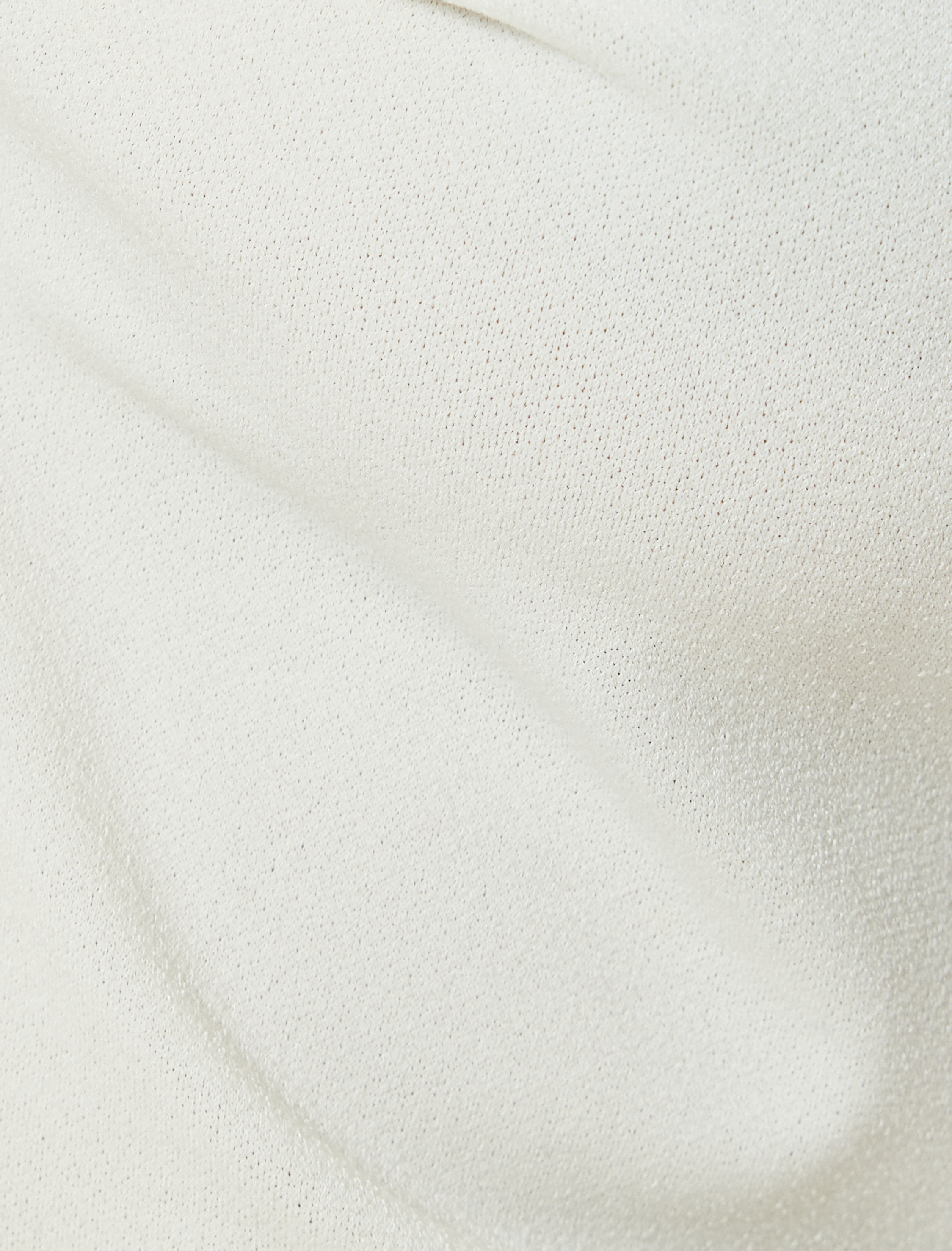   Drapeli V Yaka Tişört Kısa Kollu