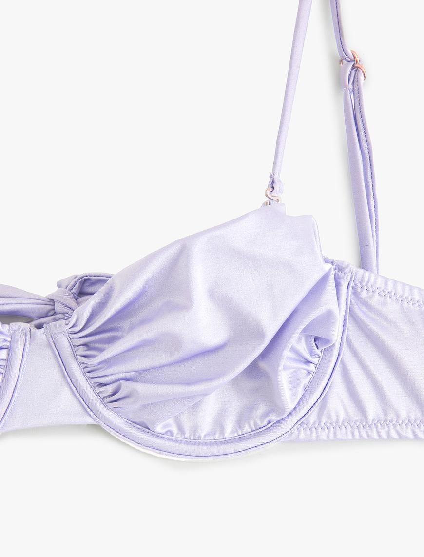   Koton X Sibil Çetinkaya - Drapeli Bikini Üstü