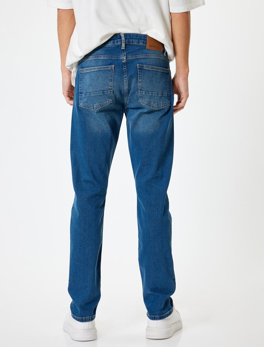   Slim Fit Kot Pantolon - Brad Jean