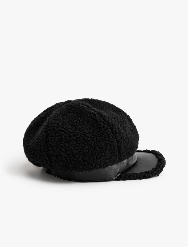 Peluş Kasket Şapka_1