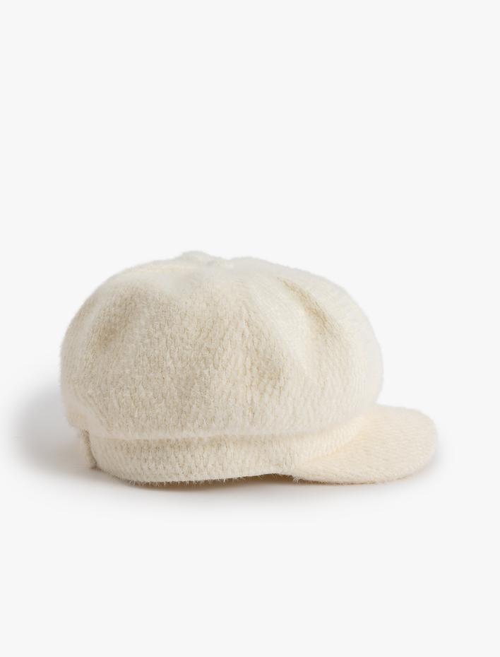 Kadın Peluş Kasket Şapka