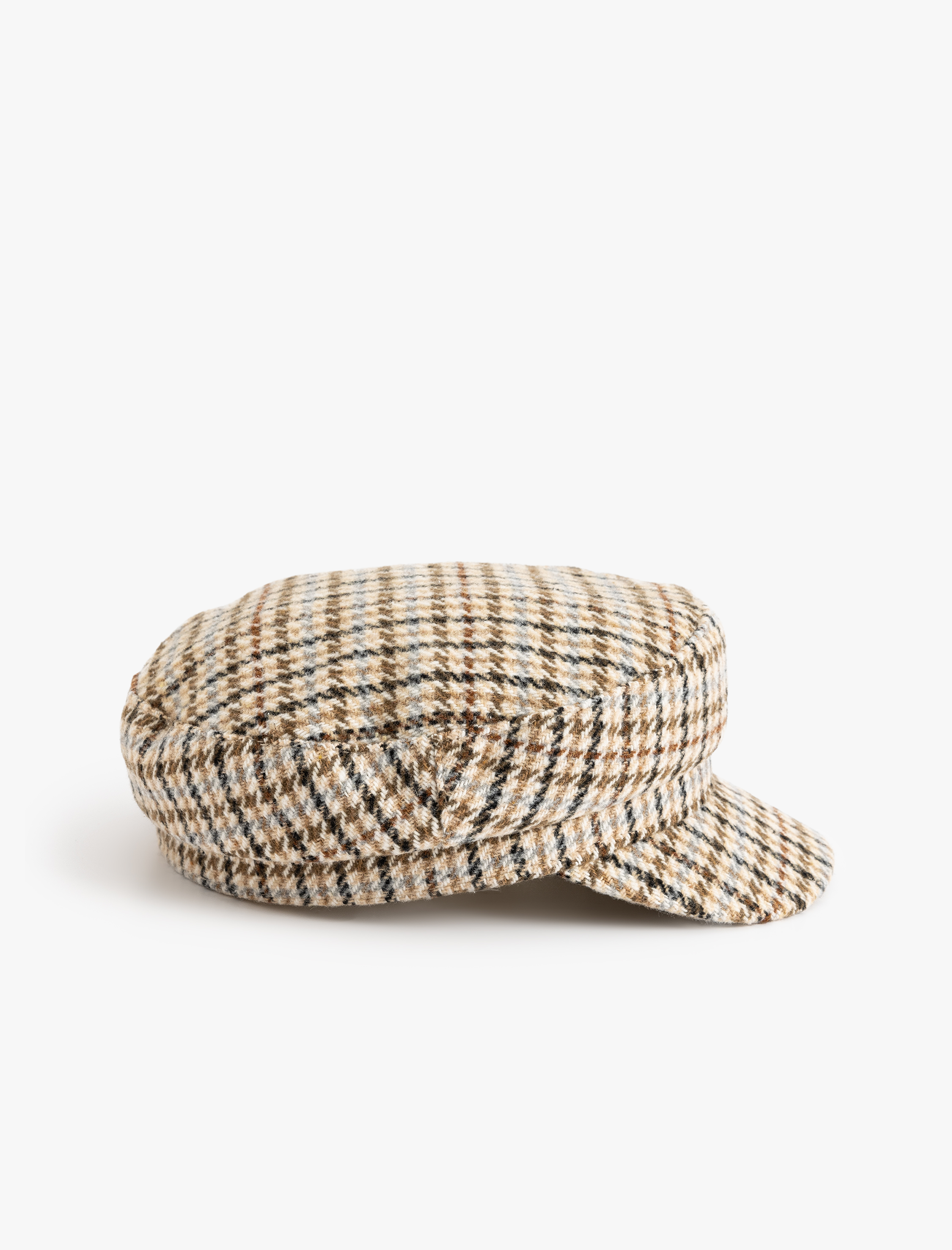 Kadın Kasket Şapka Ekose