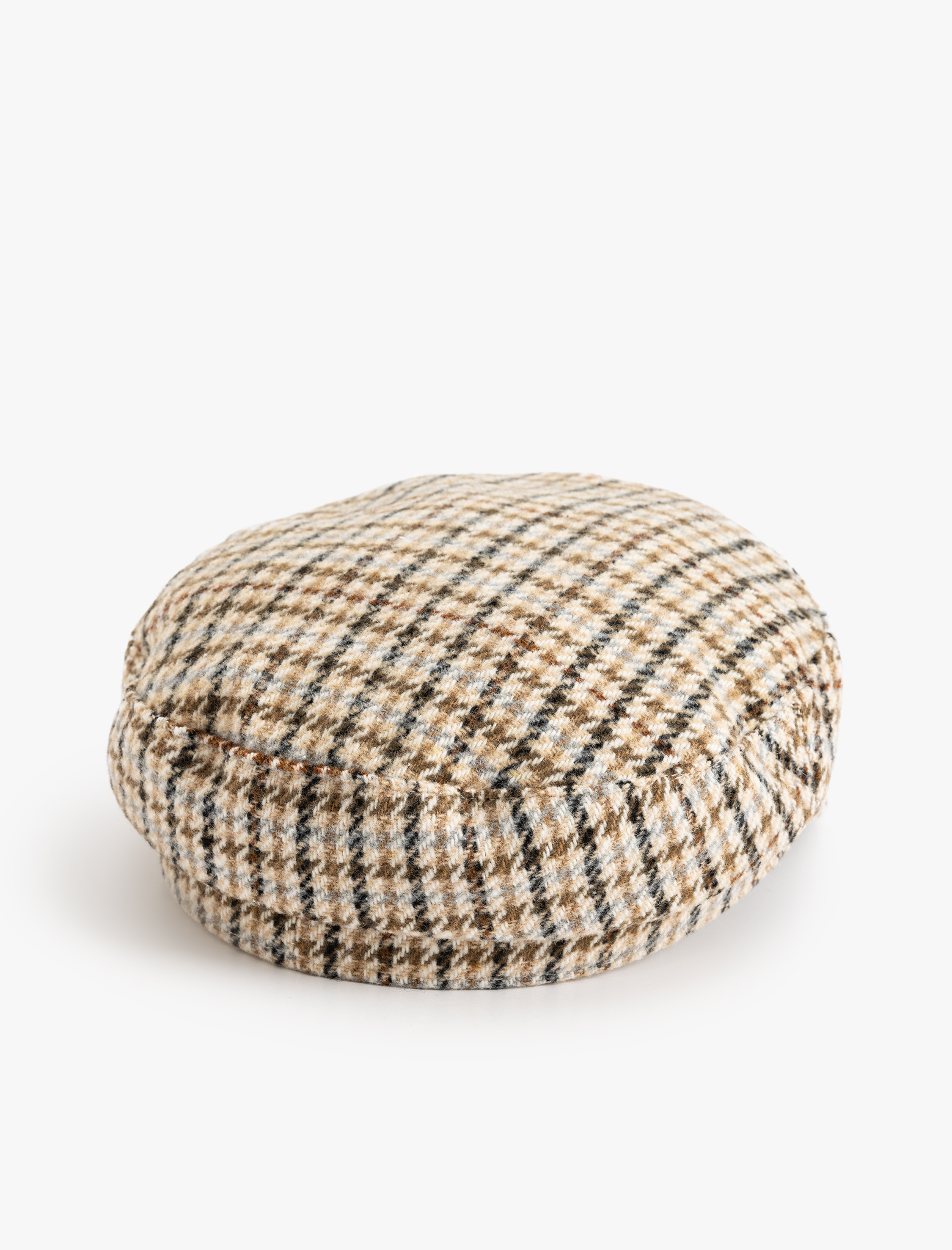 Kadın Kasket Şapka Ekose