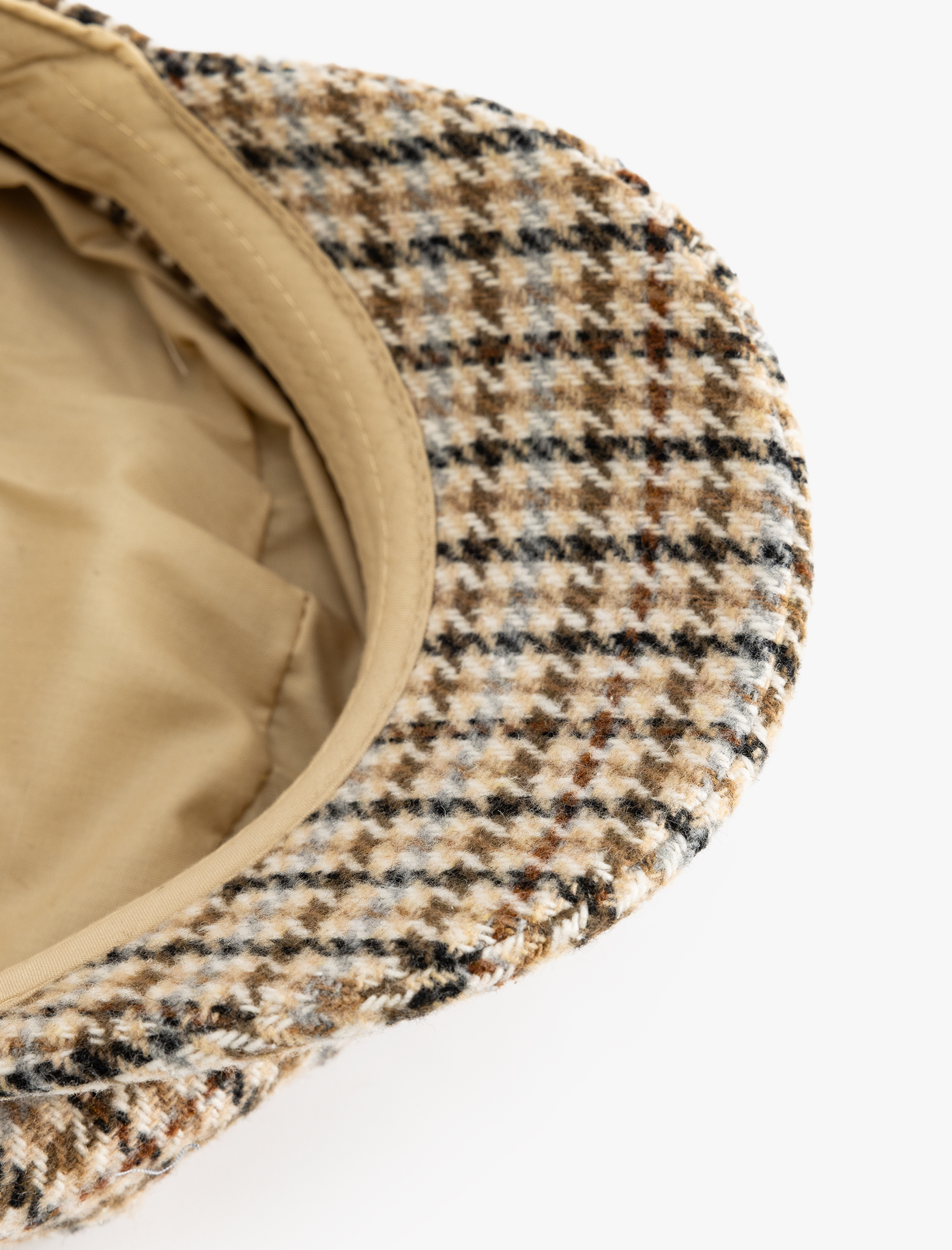 Kadın Kasket Şapka Ekose